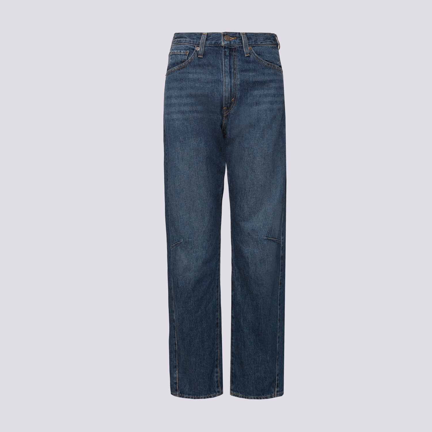 Spodnie sportowe damskie LEVI'S SPODNIE CINCH BARREL DARK INDIGO WORN IN 003V5-0001 GRANATOWY