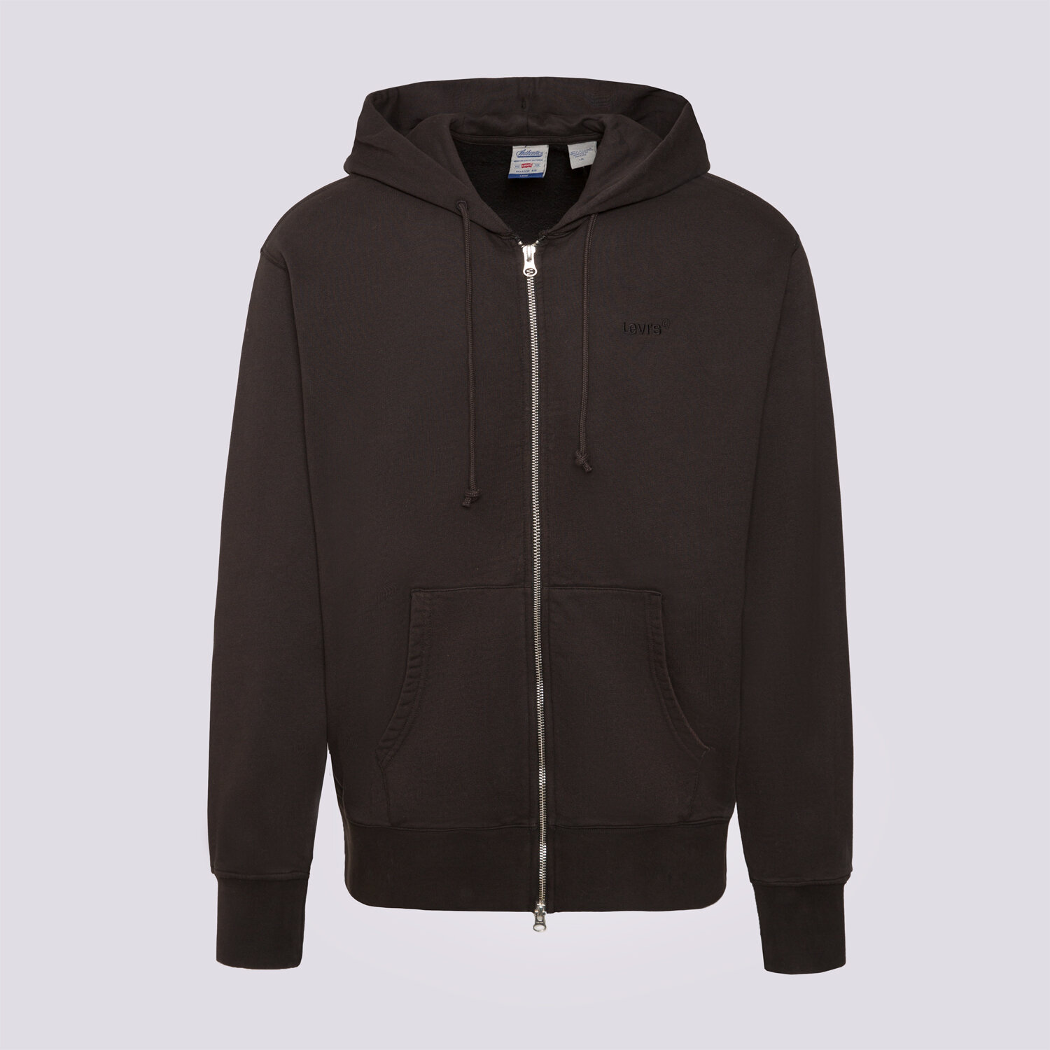 Bluza męska LEVI'S BLUZA ROZPINANA AUTHENTIC FULL ZIP BLACKS A9265-0000 CZARNY