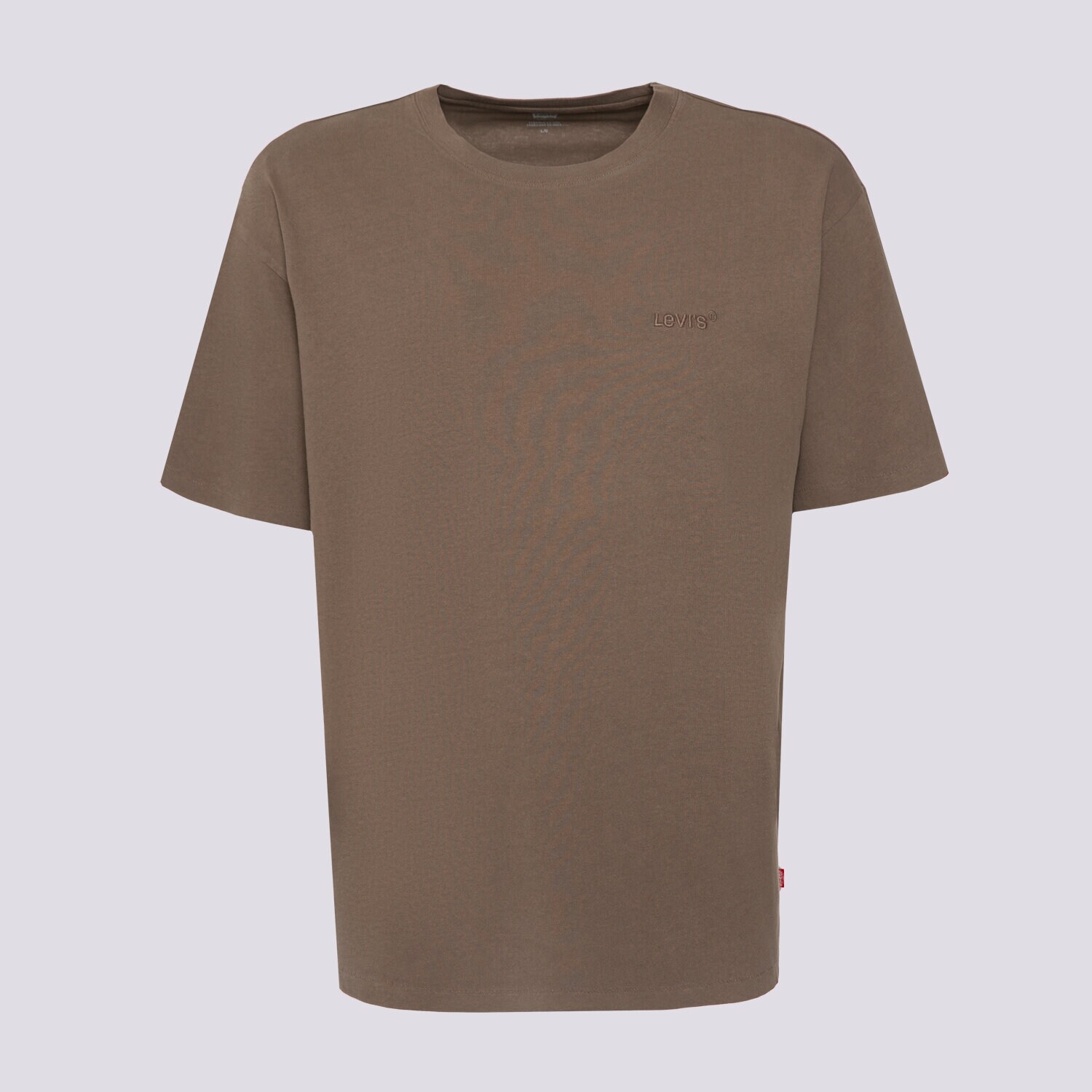 Koszulka, t-shirt sportowy męski LEVI'S T-SHIRT RED TAB VINTAGE TEE BROWNS A0637-0175 BRĄZOWY
