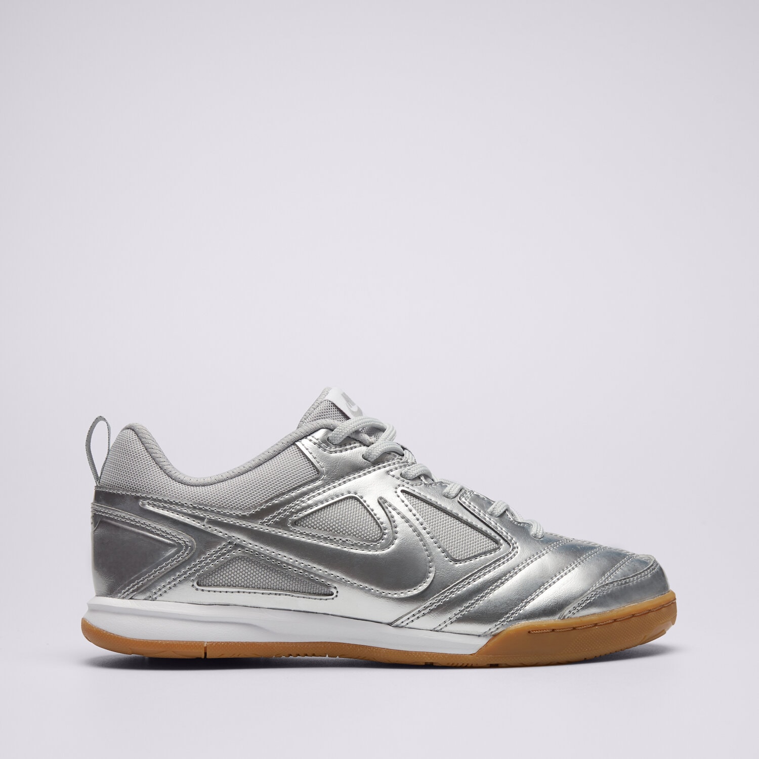 Buty sneakersy dla dzieci NIKE GATO LV8 (GS) II7084-001 SREBRNY