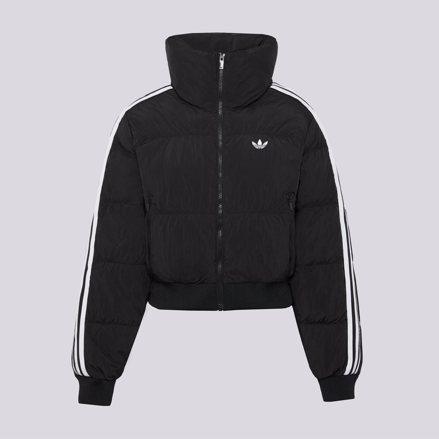 Kurtka zimowa damska ADIDAS KURTKA CROPPED PUFF JX2970 CZARNY