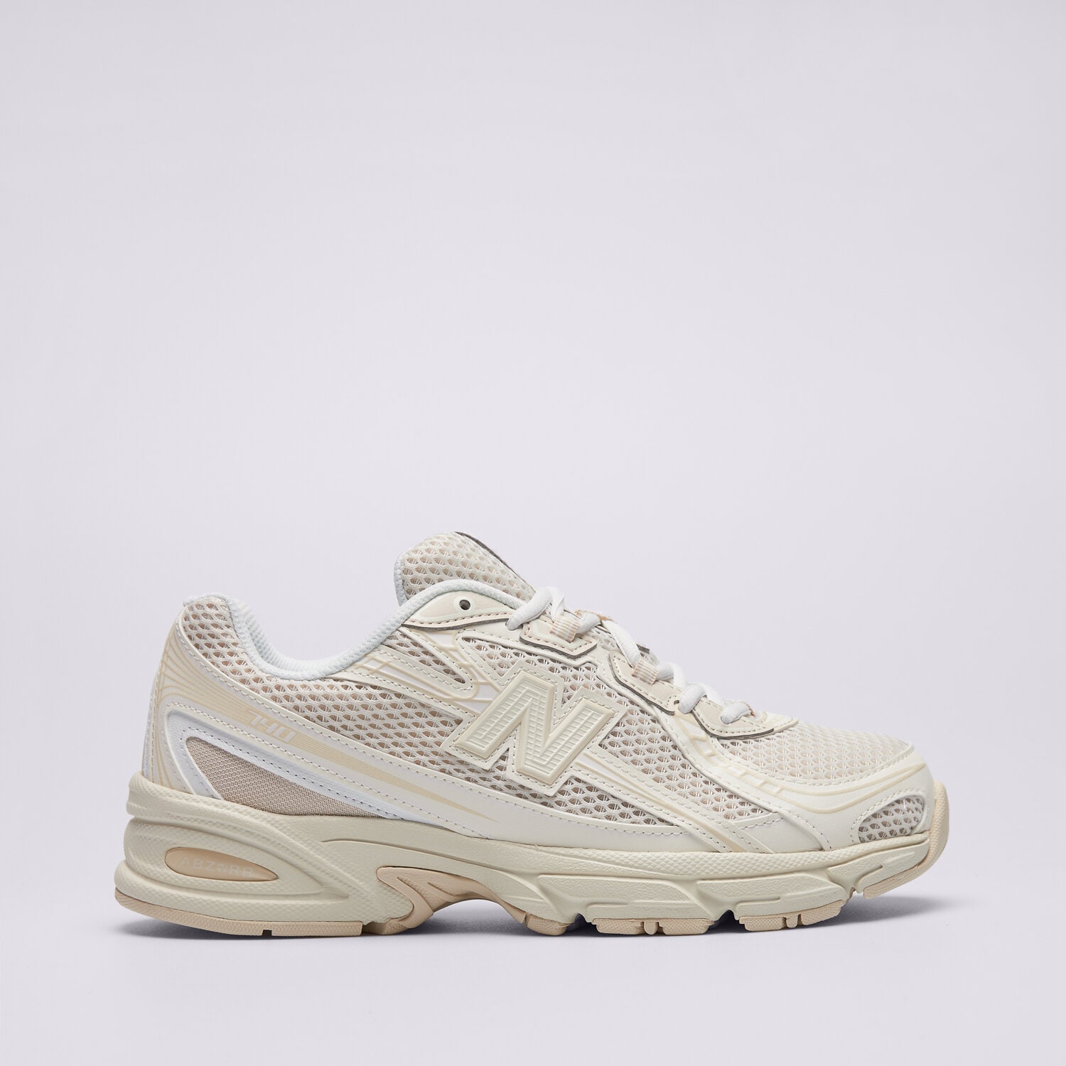 Buty sneakersy damskie NEW BALANCE U740KP2 U740KP2 BEŻOWY