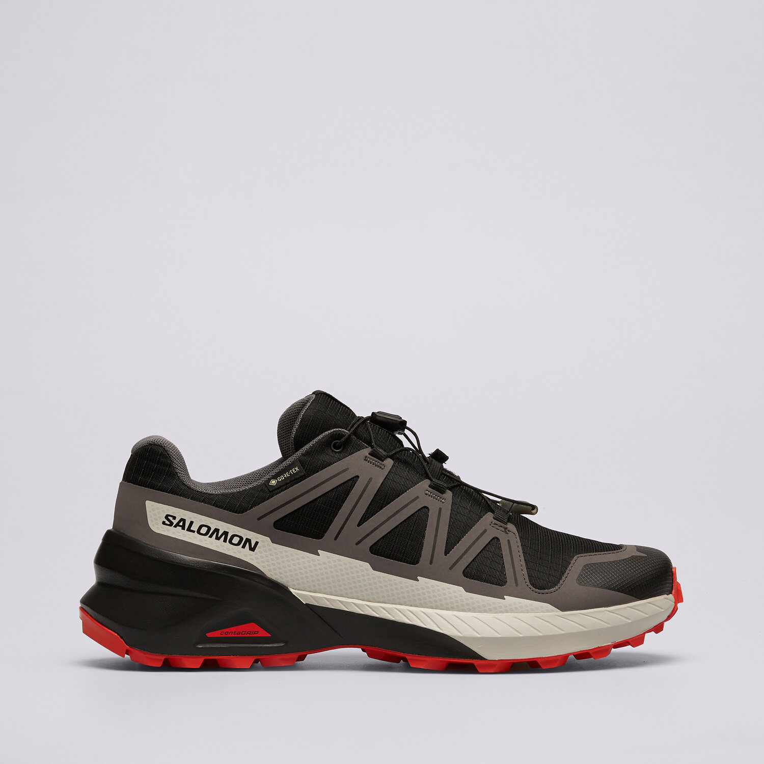 Buty sneakersy męskie SALOMON SPEEDCROSS PEAK GTX L47852800 CZARNY
