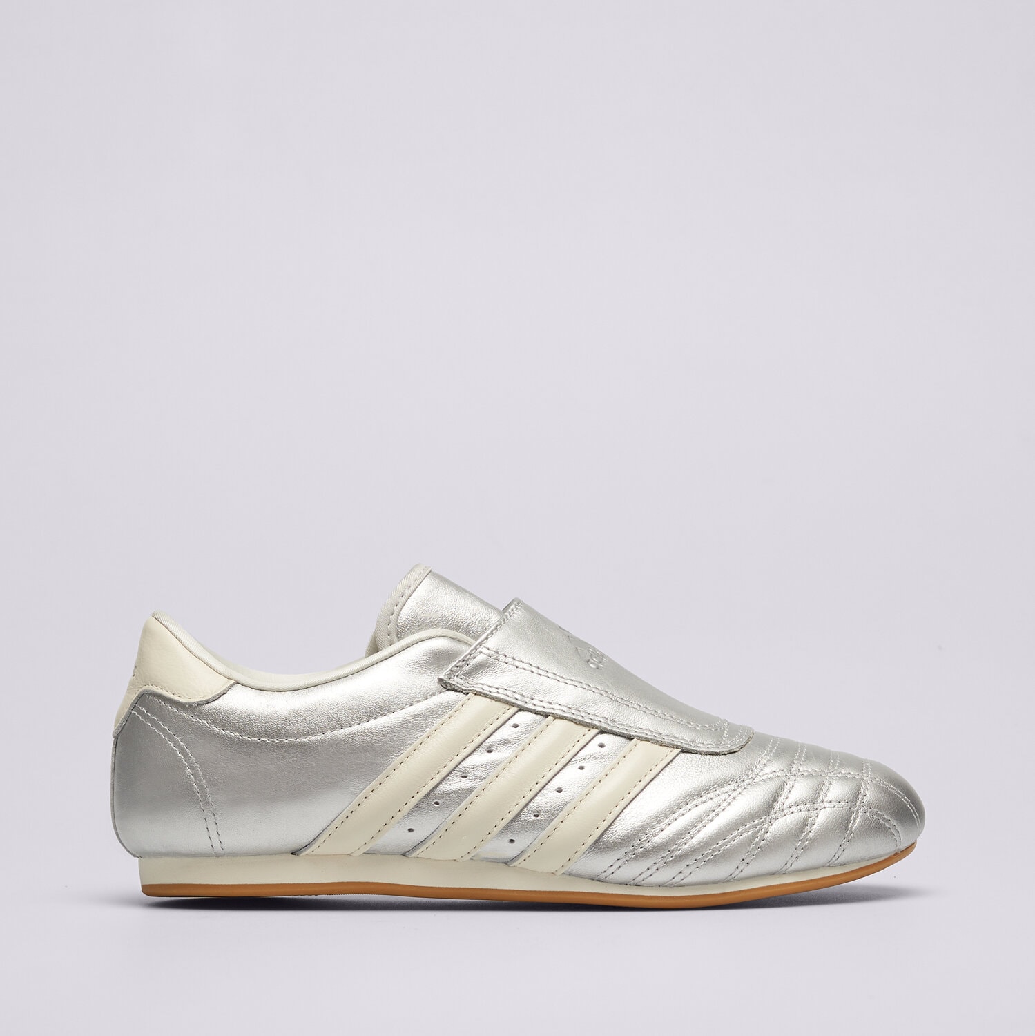 Buty sneakersy damskie ADIDAS TEAKWONDO JS4023 SREBRNY