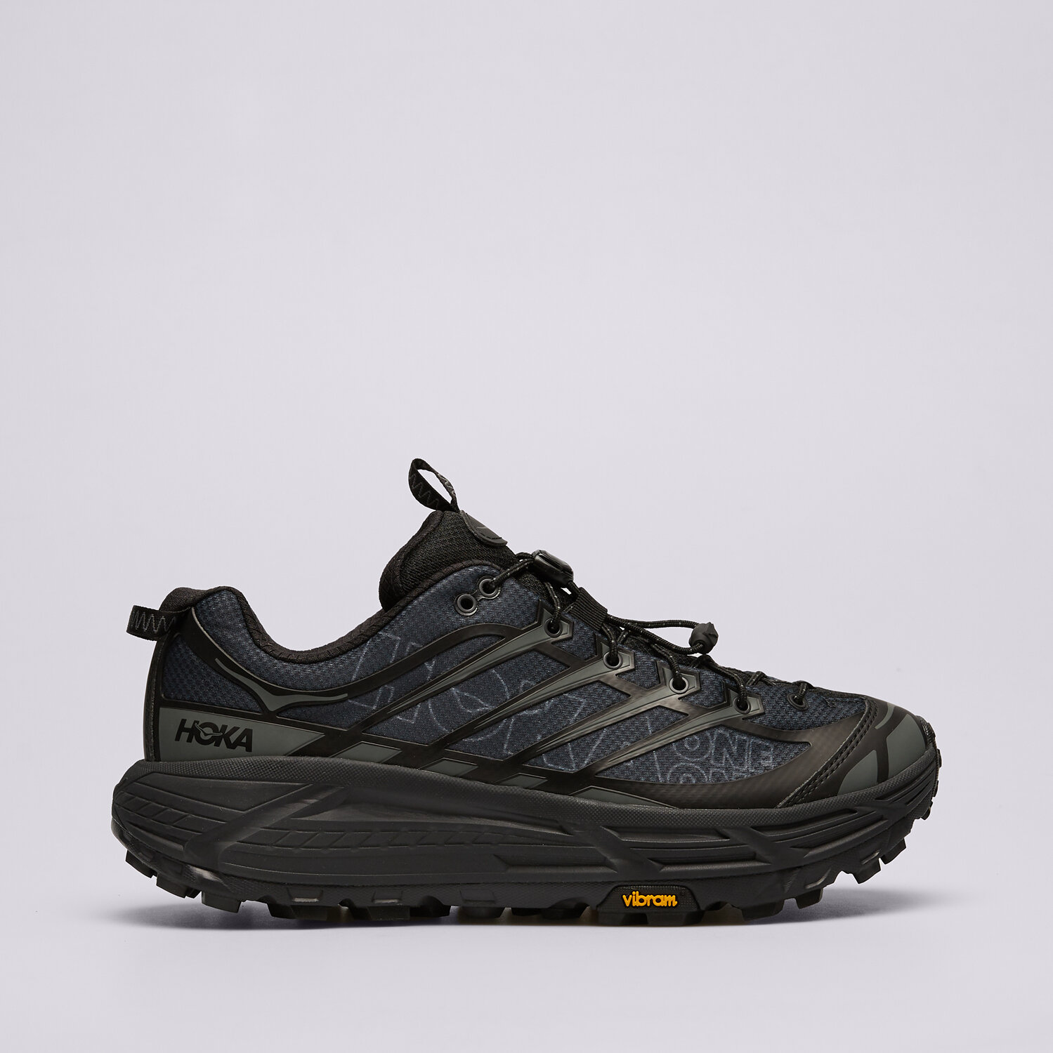 Buty sneakersy męskie HOKA MAFATE THREE2 WORDMARK 1175490BCKT CZARNY
