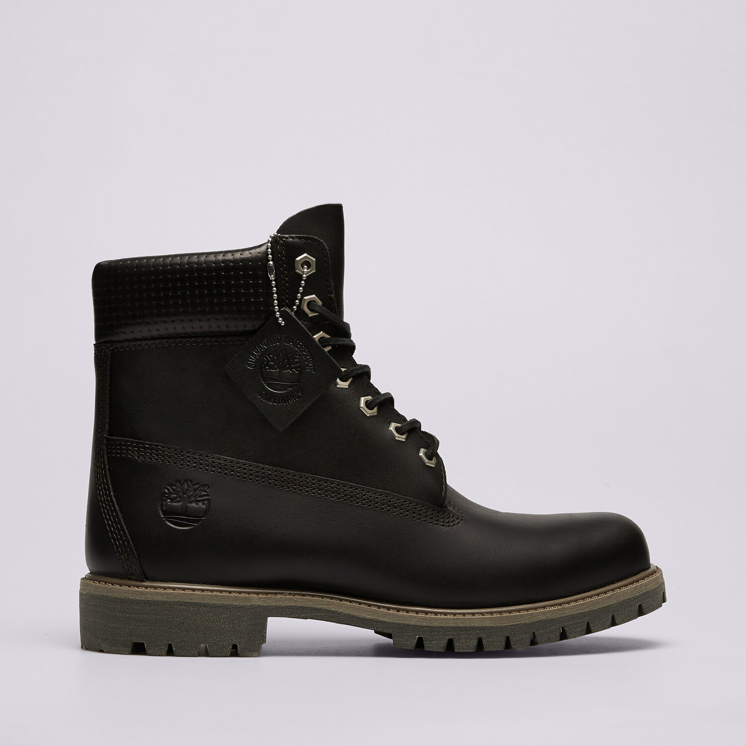 Buty zimowe sportowe męskie TIMBERLAND PREMIUM 6 IN LACE WP BOOT TB0A2P6WA3L1 CZARNY