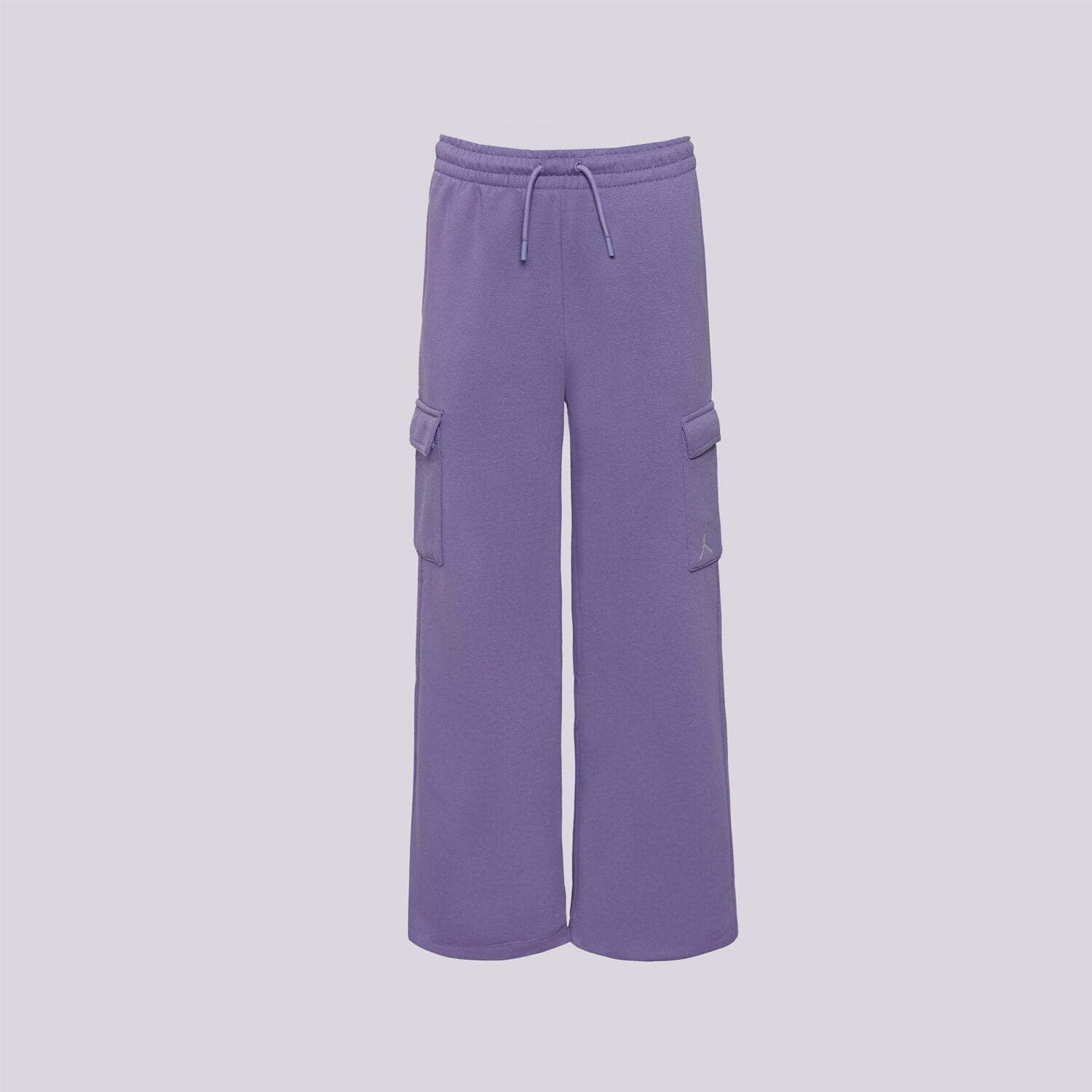 Sportowe spodnie dziecięce JORDAN SPODNIE JDG WJ BRKN FLC CARGO PANT BOY 45F142-PAP FIOLETOWY