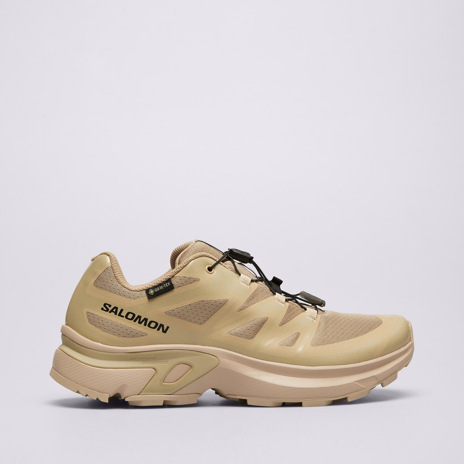 Buty sneakersy damskie SALOMON XT-EVR GTX W L47714100 BEŻOWY