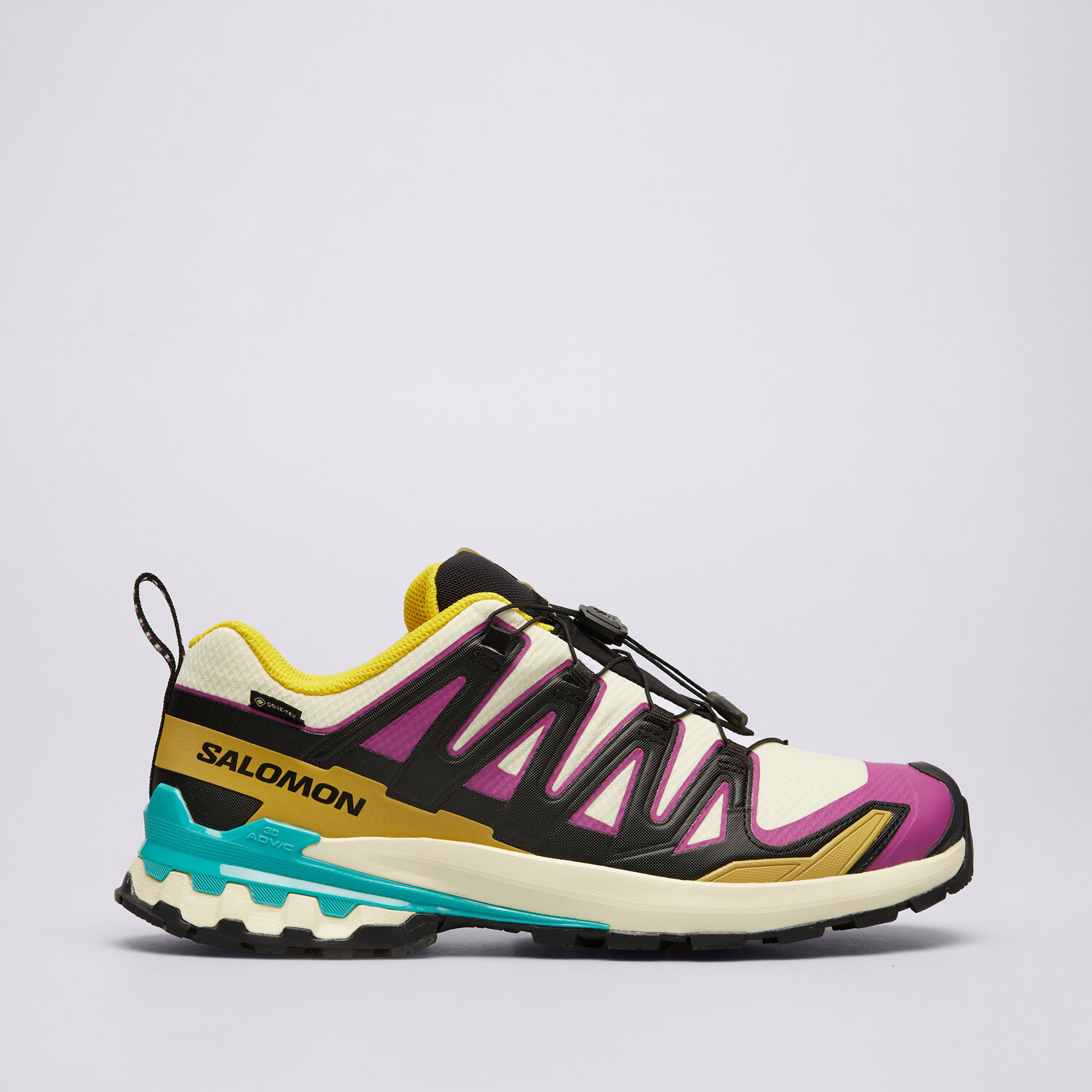 Buty sneakersy męskie SALOMON XA PRO 3D V9 GTX L47881700 FIOLETOWY