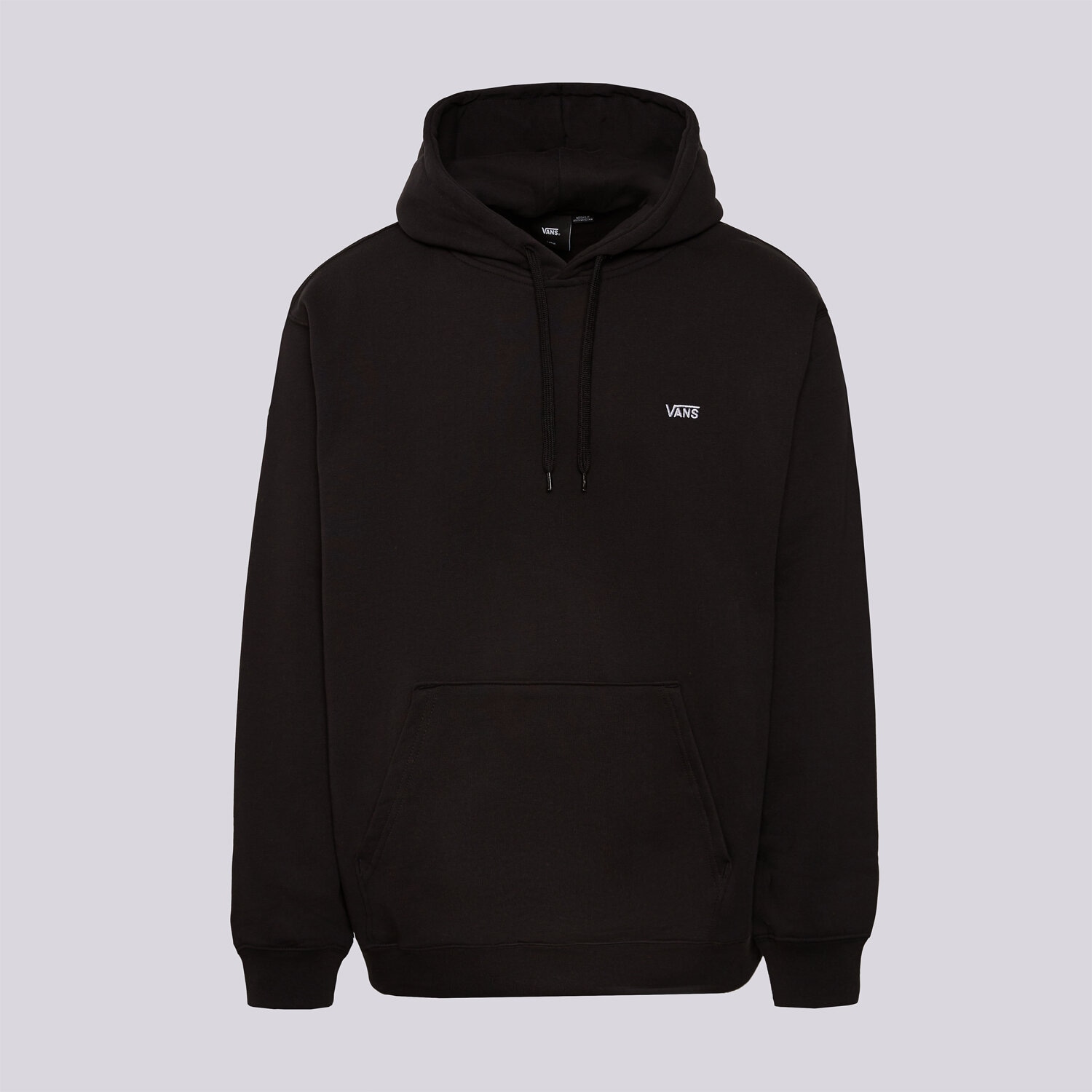 Bluza męska VANS BLUZA Z KAPTUREM LEFT CHEST II LOOSE PO VN000P21BLK1 CZARNY