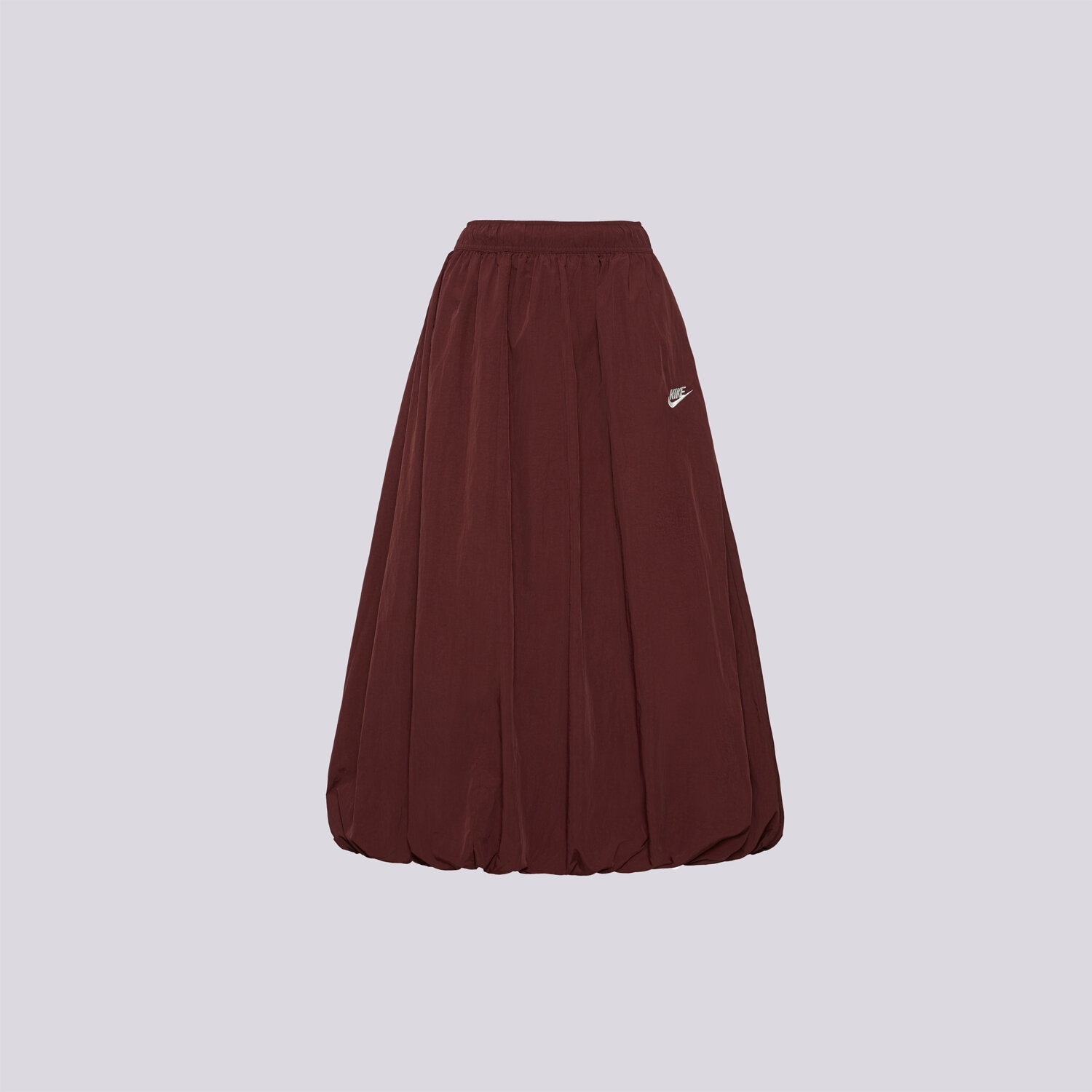 Modna sukienka sportowa NIKE SPÓDNICZKA W NSW WR SKIRT IM7450-652 BORDOWY