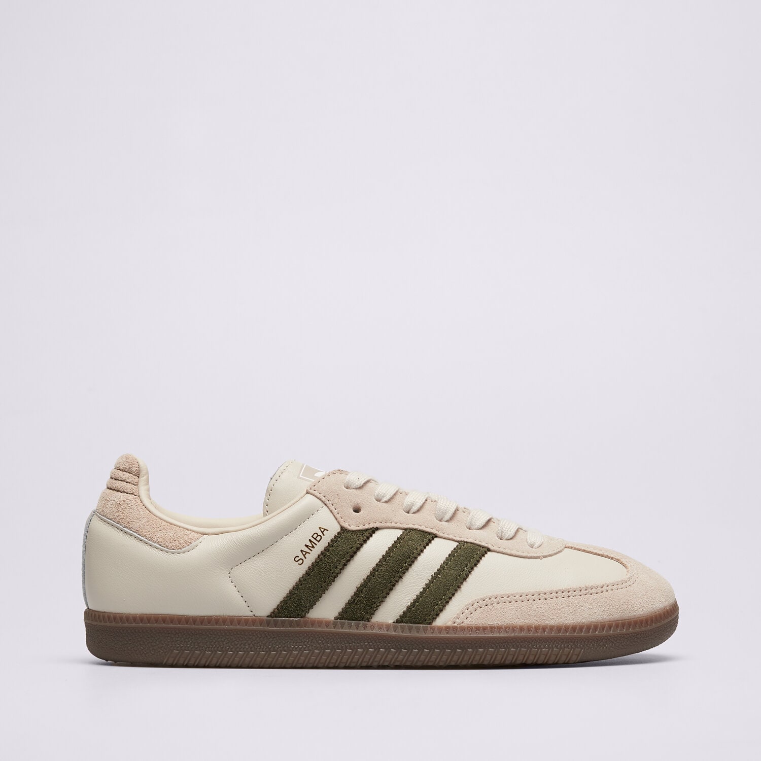 Buty sneakersy męskie ADIDAS SAMBA  JR0893 BIAŁY