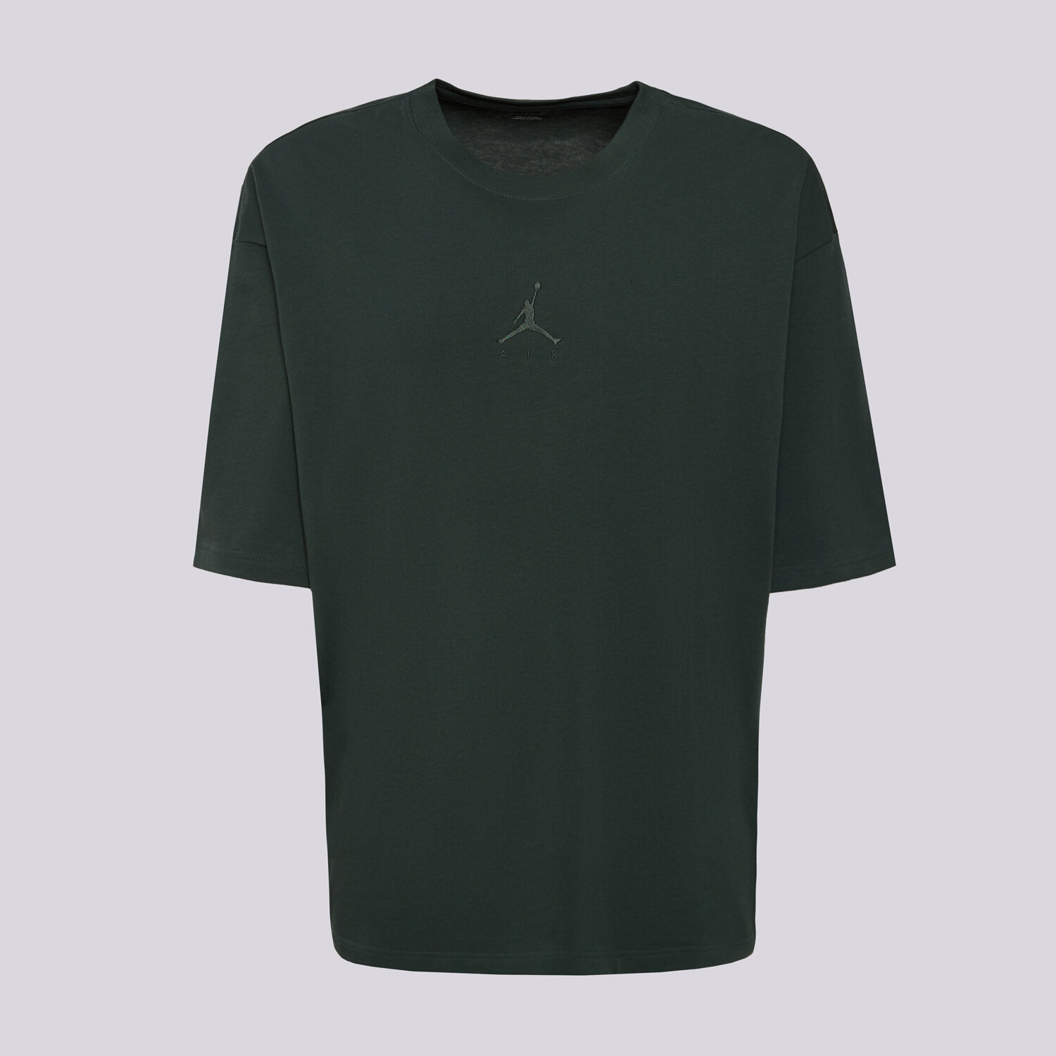 Koszulka, t-shirt sportowy męski JORDAN T-SHIRT M J FLT ESS OVSZ SS CREW IB7345-316 ZIELONY