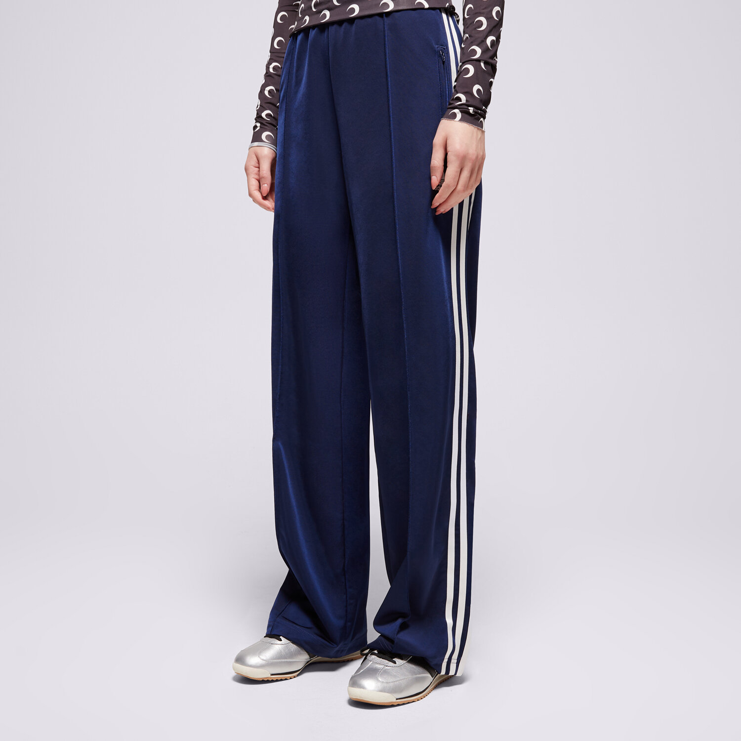 Spodnie sportowe damskie ADIDAS SPODNIE FIREBIRD TP IL3817 GRANATOWY