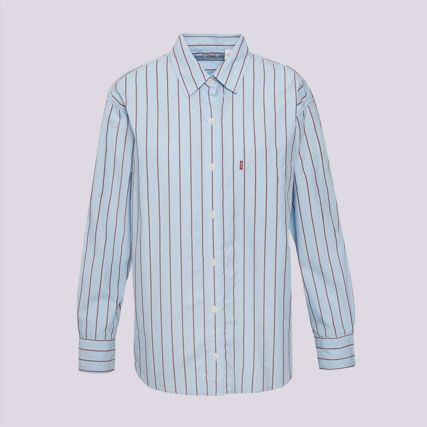 Koszulka, t-shirt damski LEVI'S KOSZULA HARLIE NEW BF SHIRT BLUES 001HM-0012 NIEBIESKI