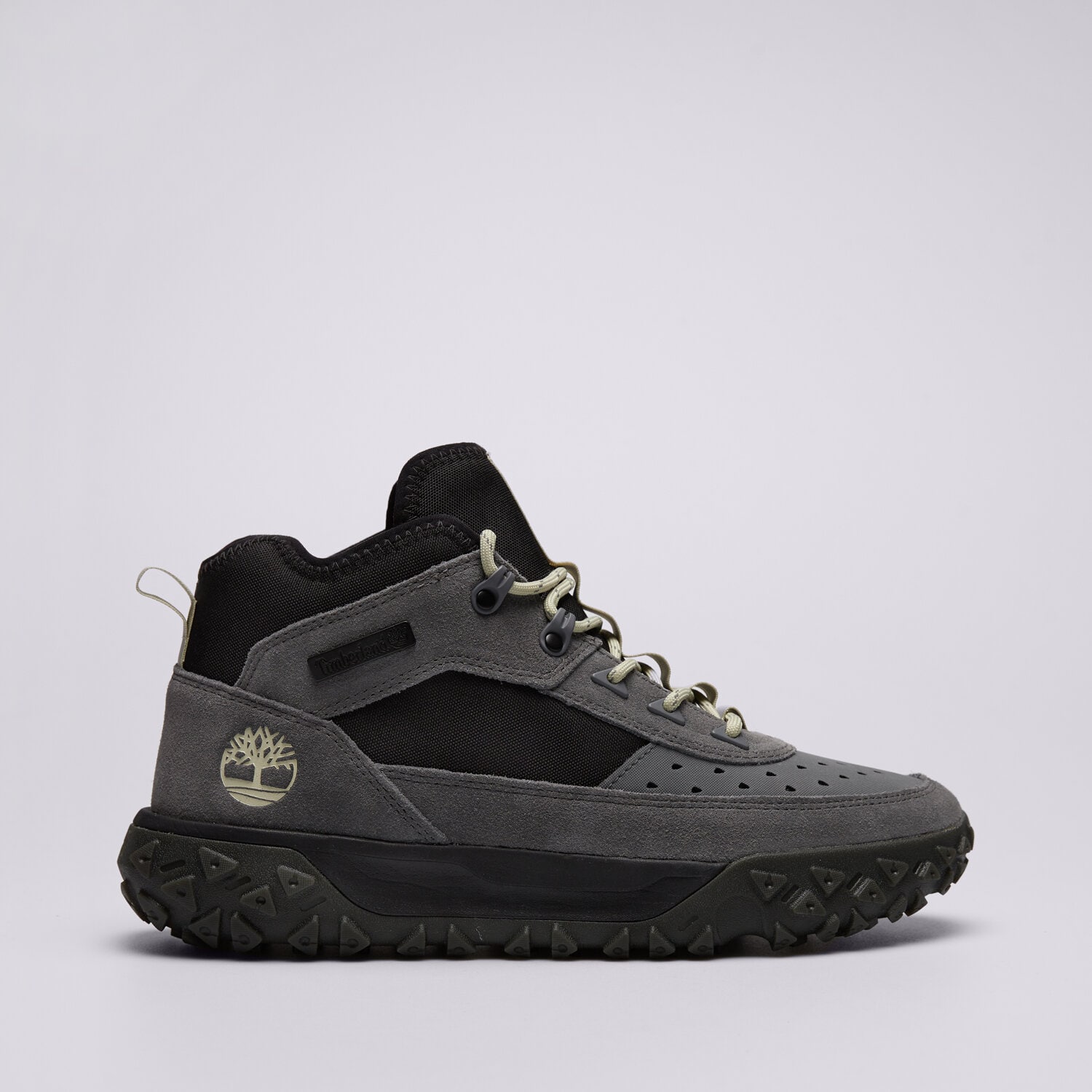 Buty sneakersy męskie TIMBERLAND GREENSTRIDE MOTION 6 MID LACE UP SNEAKER TB0A6CW1A4O1 SZARY