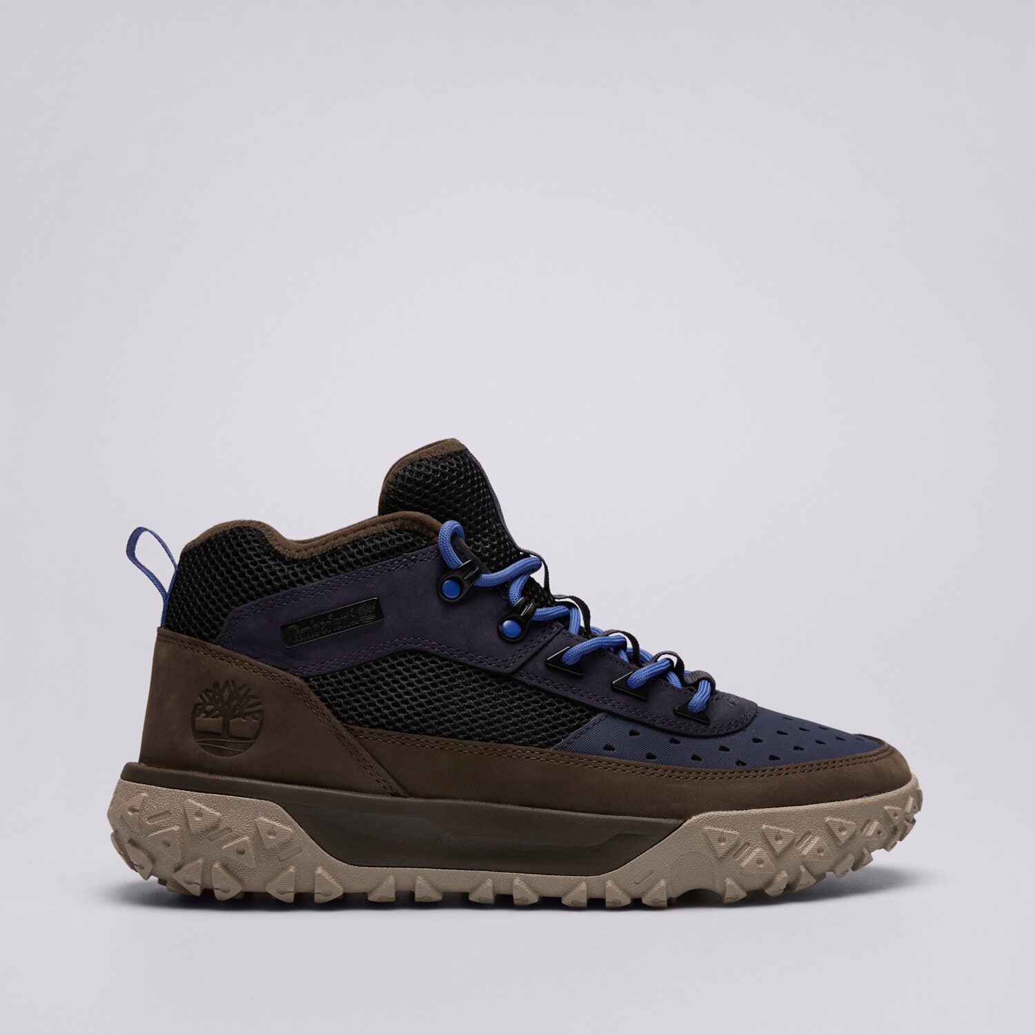 Buty sneakersy męskie TIMBERLAND GREENSTRIDE MOTION 6 MID LACE UP SNEAKER TB0A6CW1EP21 GRANATOWY