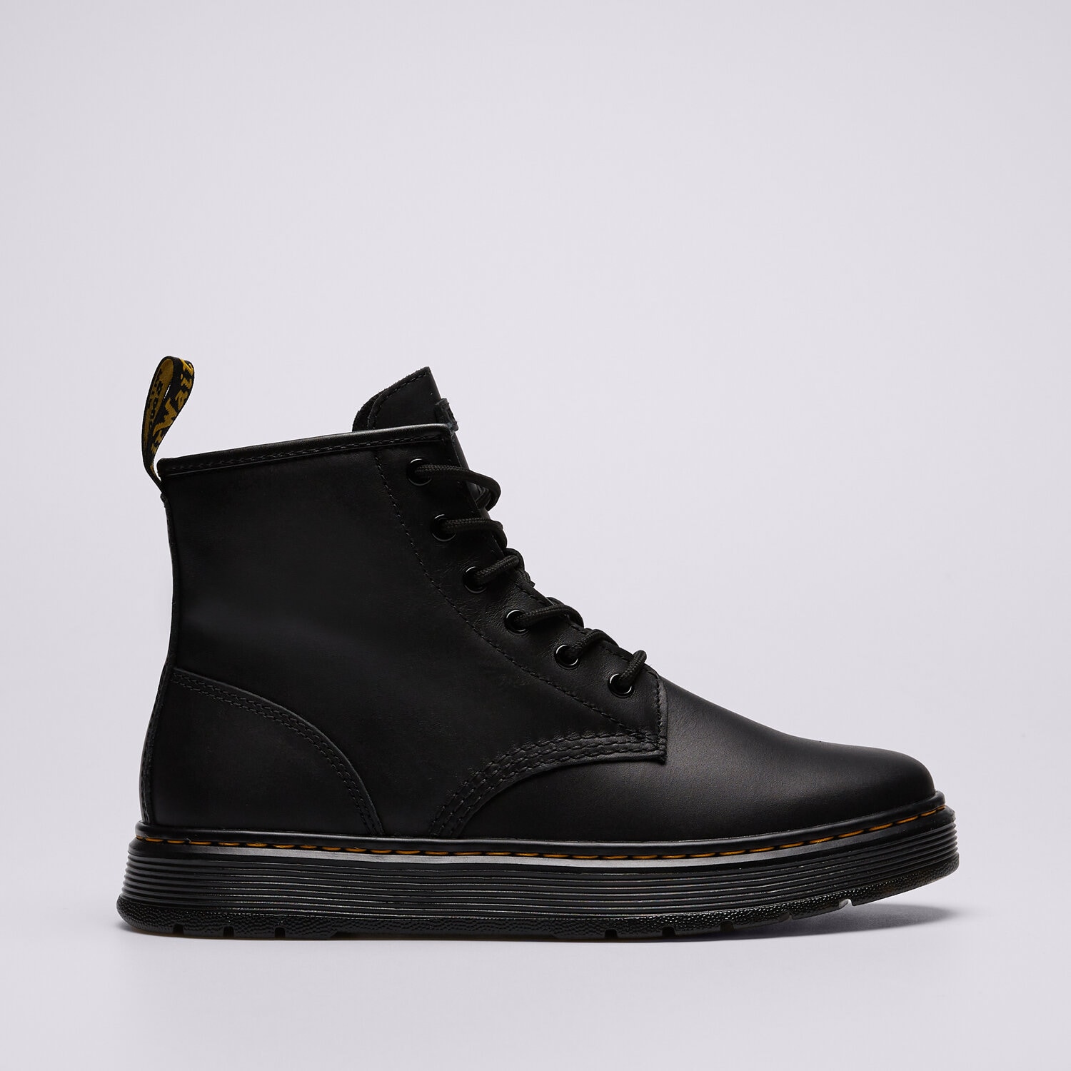 Buty zimowe sportowe męskie DR.MARTENS BROOKLINE CHUKKA 6 EYE BOOT 41550001 CZARNY