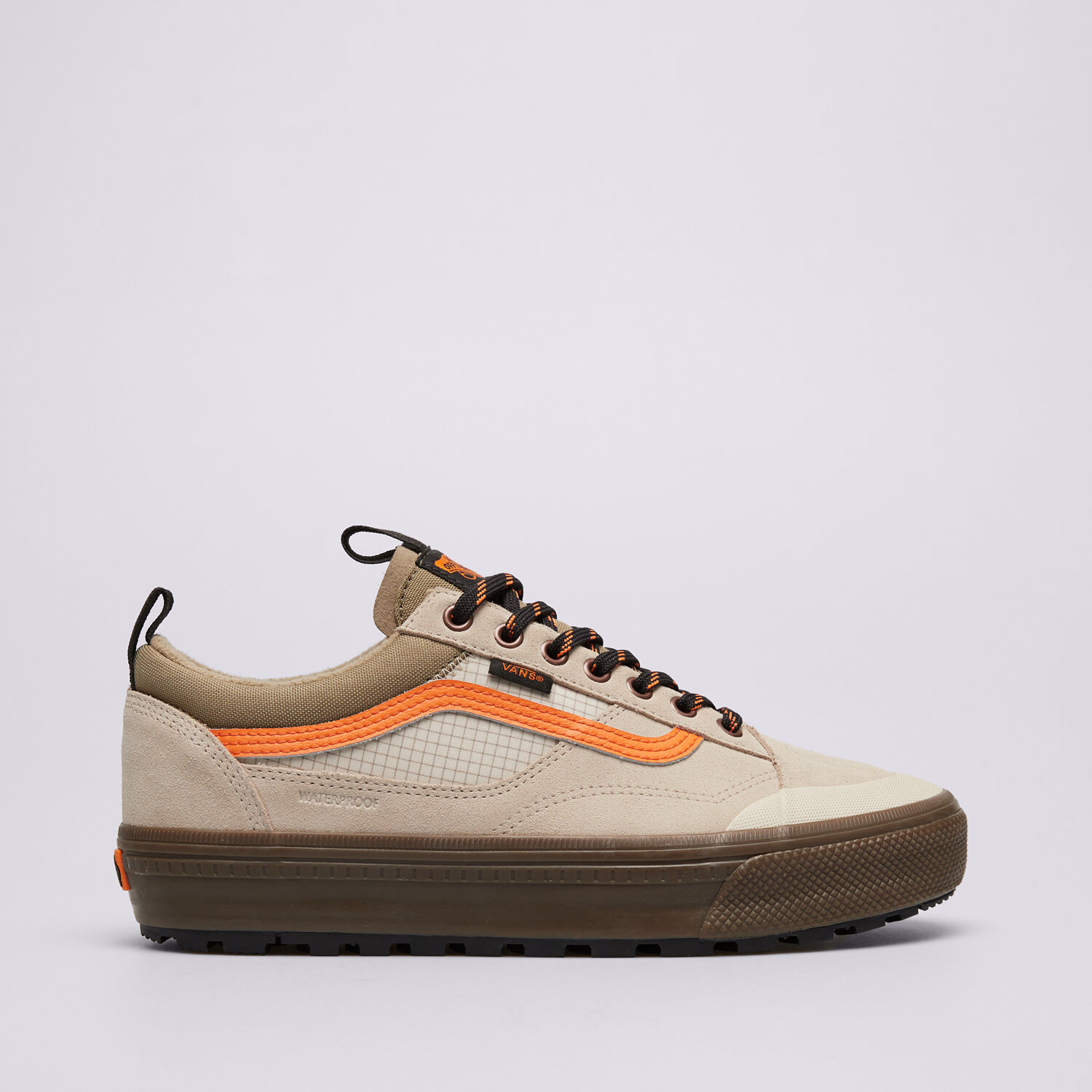 Buty sneakersy męskie VANS MTE OLD SKOOL WATERPROOF INSULATED VN000DAZF881 BEŻOWY