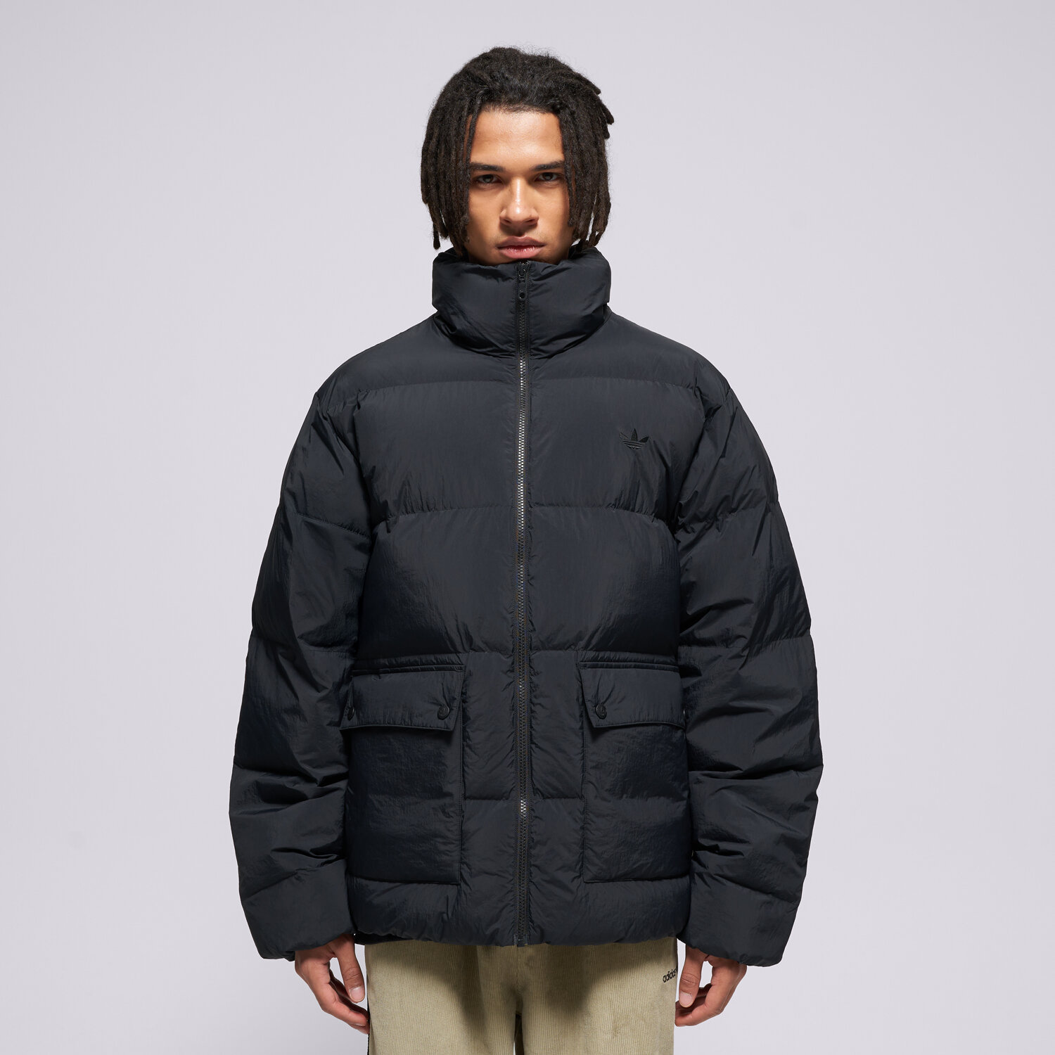 Kurtka zimowa męska ADIDAS KURTKA ZIMOWA SYNTHDOWN PUFFE JW5815 CZARNY