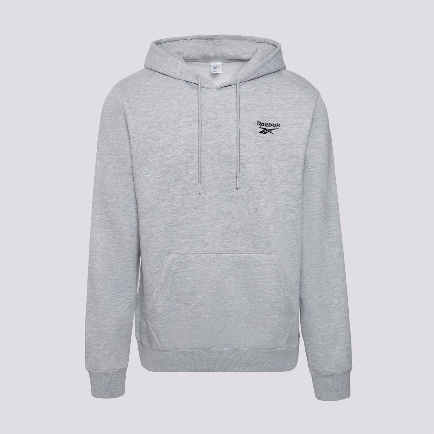Bluza męska REEBOK BLUZA Z KAPTUREM NOAH SMALL LOGO 100240569 SZARY
