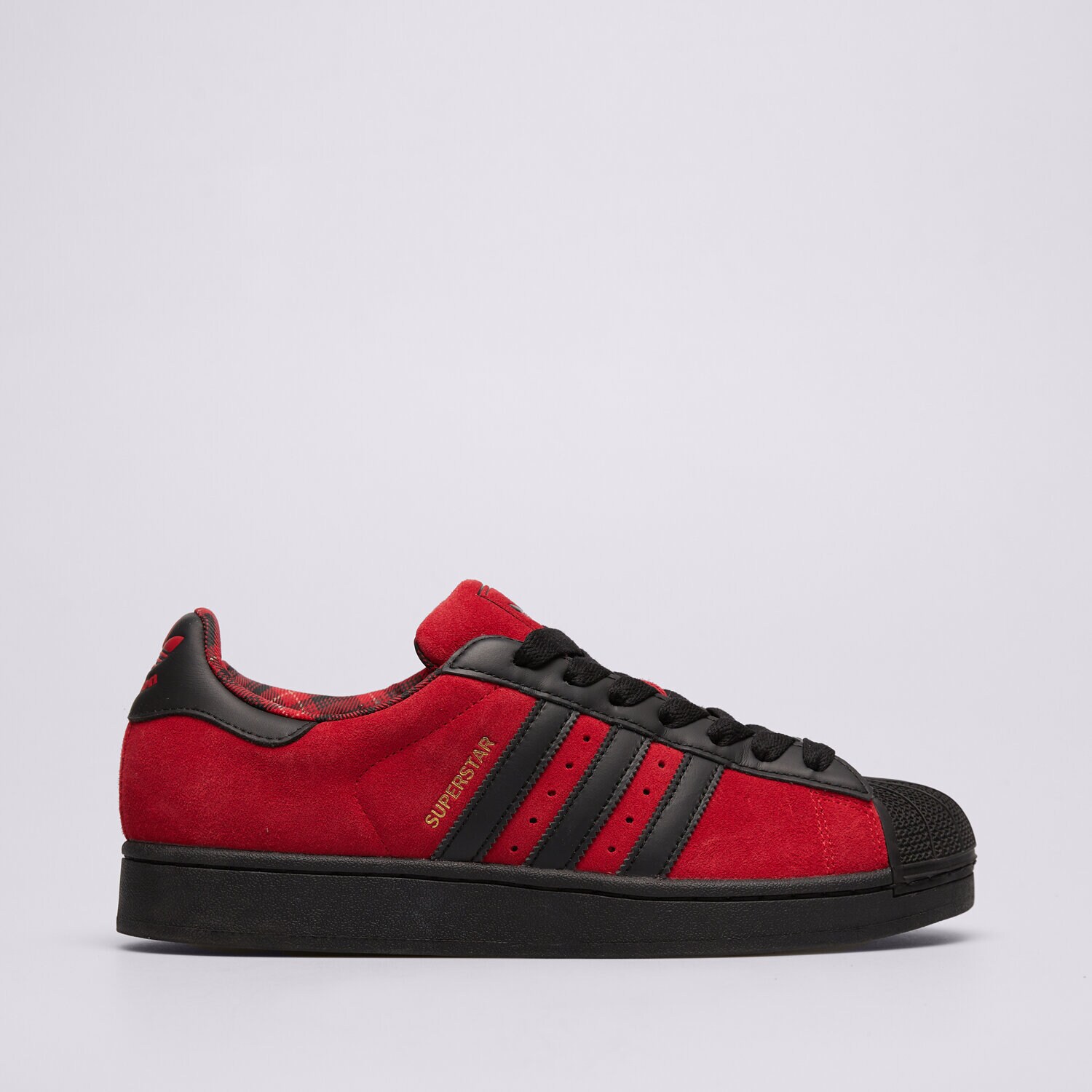Buty sneakersy męskie ADIDAS SUPERSTAR JQ3224 CZERWONY