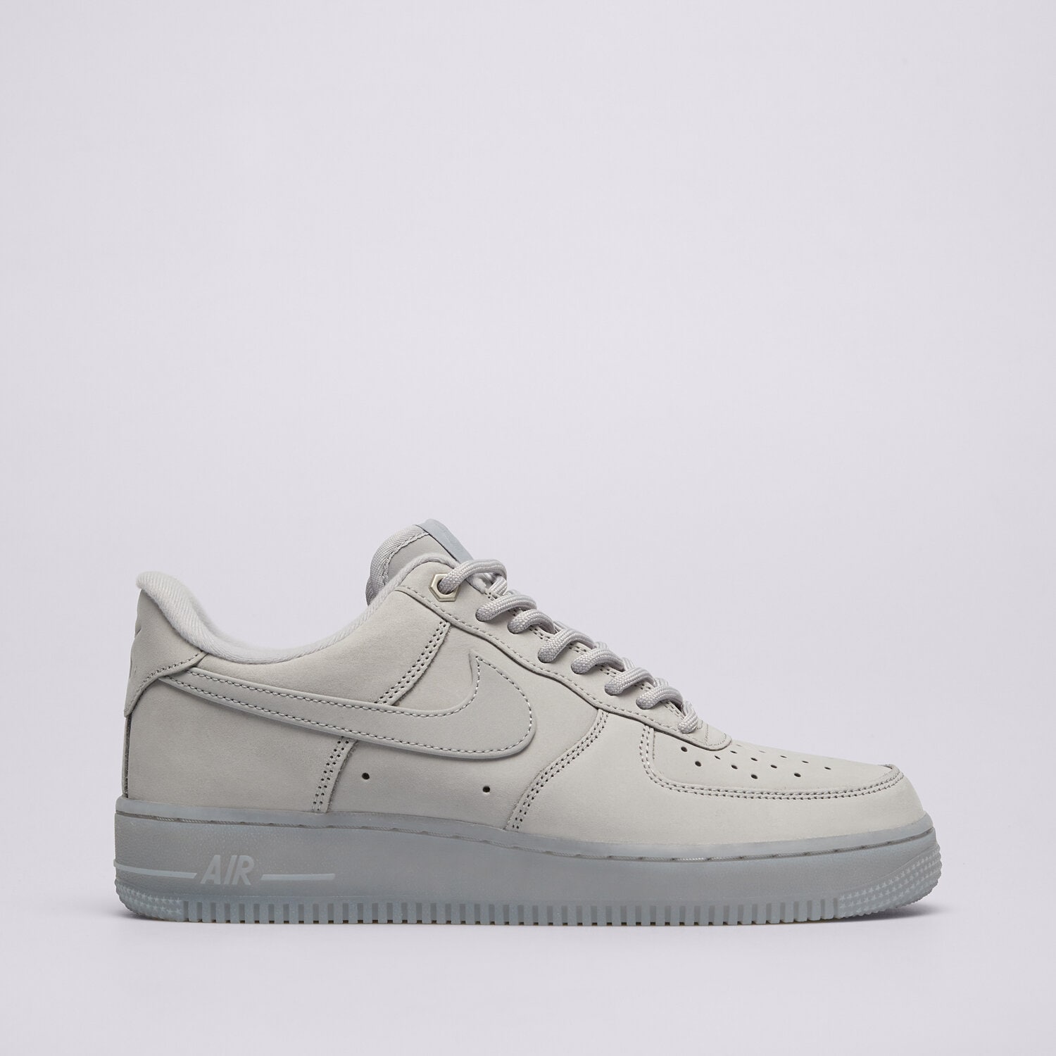 Buty sneakersy męskie NIKE AIR FORCE 1 '07 WB CJ9179-002 SZARY