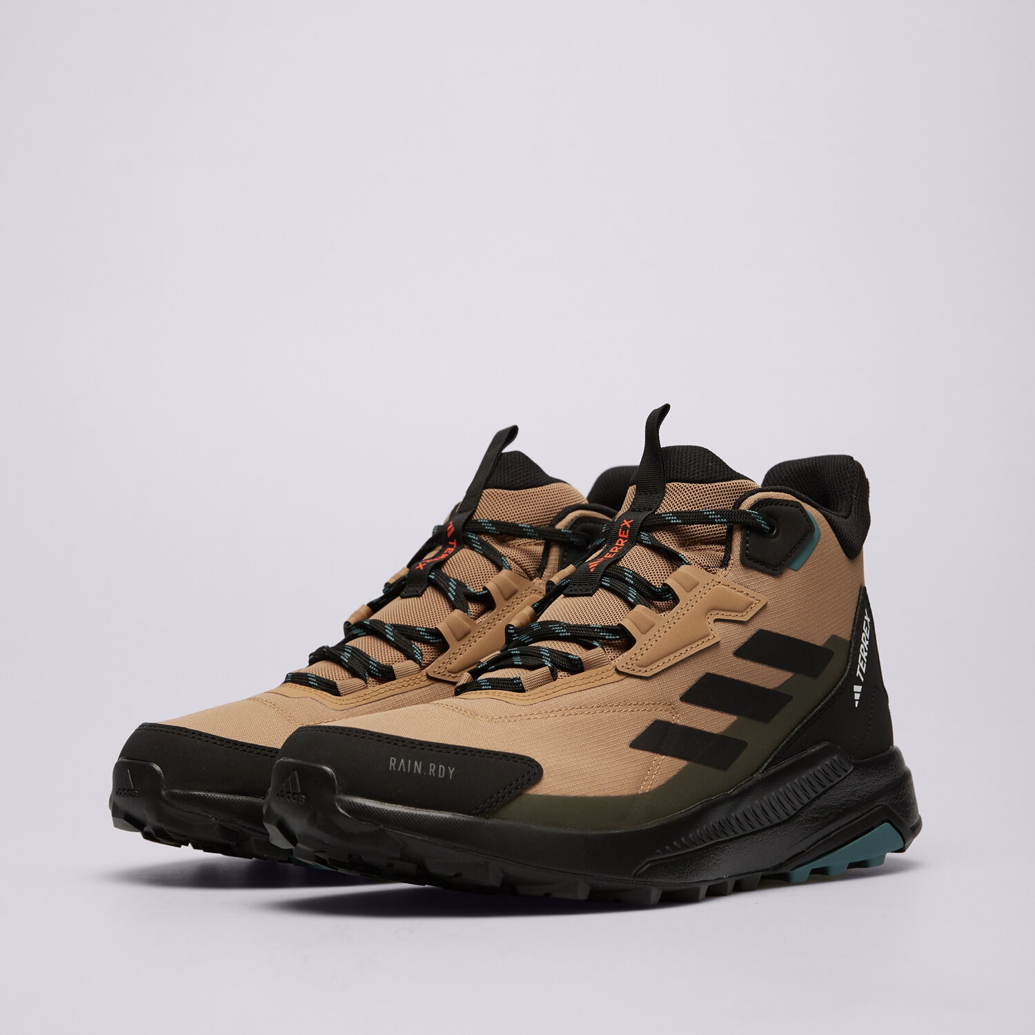 Buty zimowe sportowe męskie ADIDAS TERREX ANYLANDER MID R.RDY JQ9963 BRĄZOWY