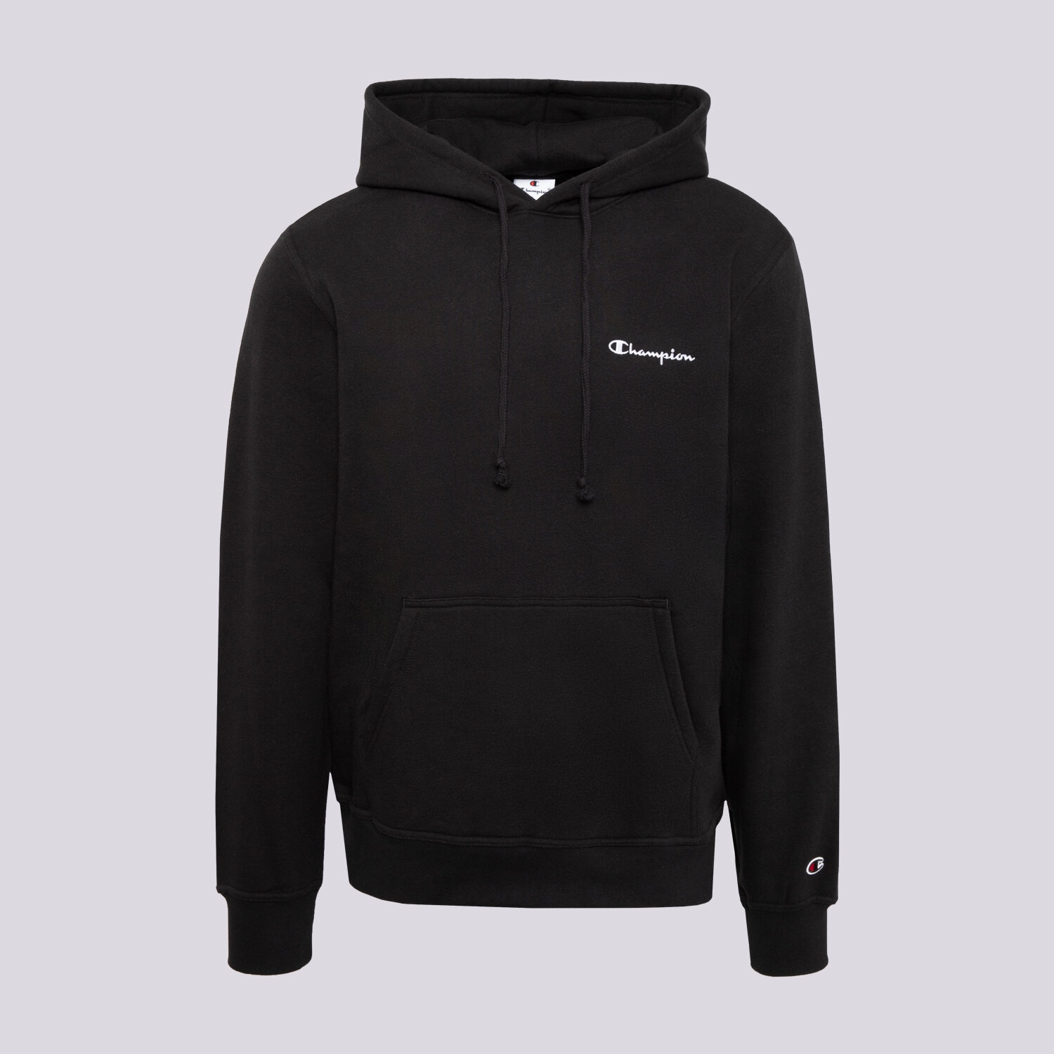 Bluza męska CHAMPION BLUZA Z KAPTUREM HOODED SWEATSHIRT 221790KK001 CZARNY