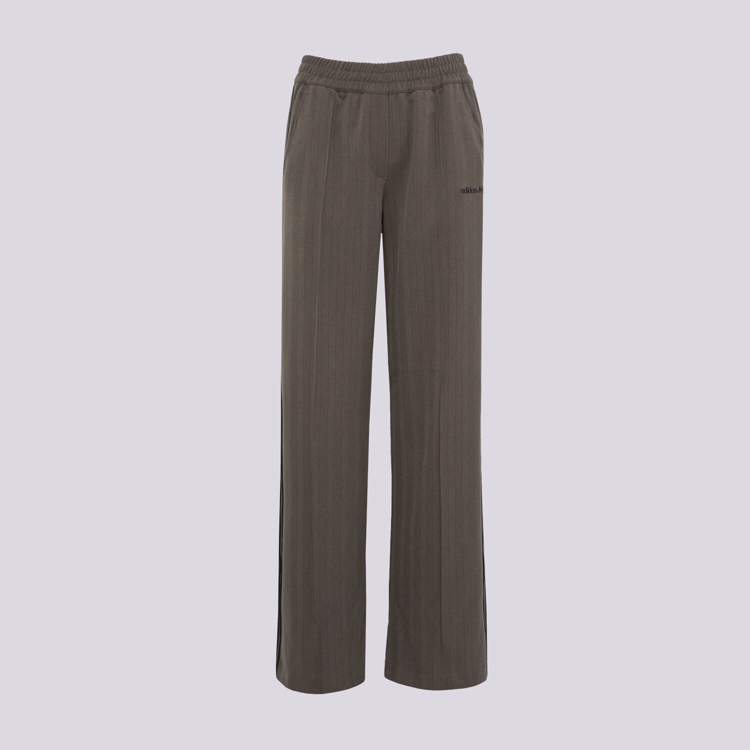 Spodnie sportowe damskie ADIDAS SPODNIE TAILORED PANTS JY3521 BRĄZOWY