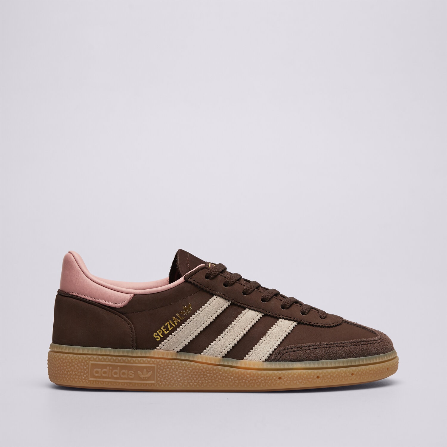 Buty sneakersy damskie ADIDAS HANDBALL SPEZIAL W JR0852 BRĄZOWY