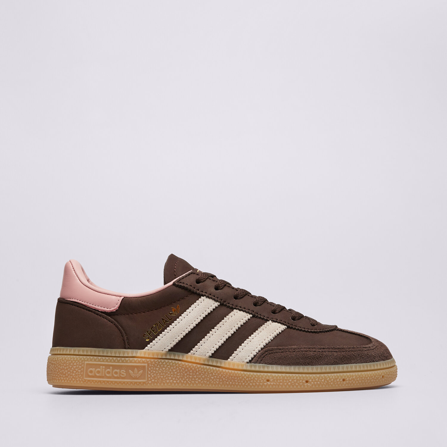 Buty sneakersy damskie ADIDAS HANDBALL SPEZIAL W JR0852 BRĄZOWY