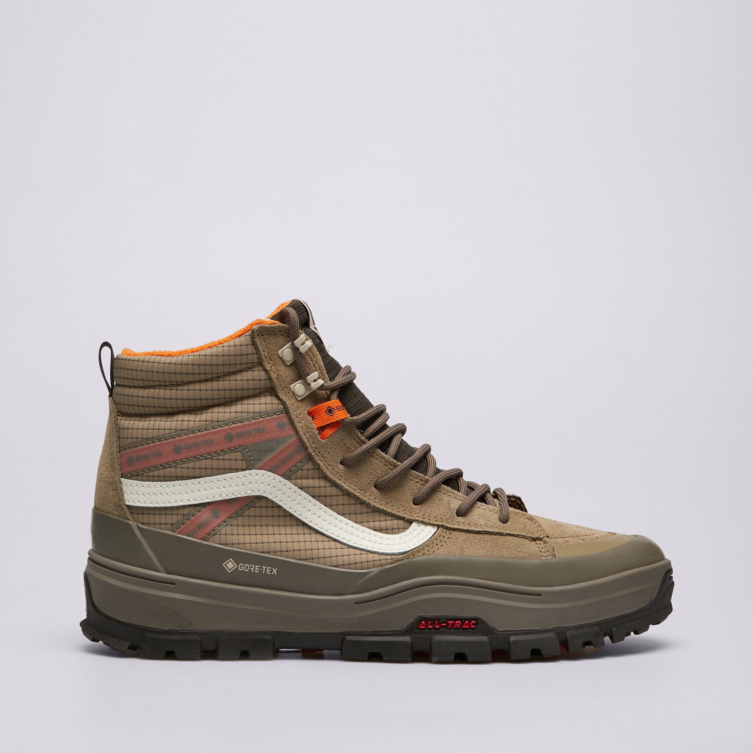 Buty zimowe sportowe męskie VANS MTE SK8-HI GORE-TEX INSULATED VN000DARBKL1 KHAKI