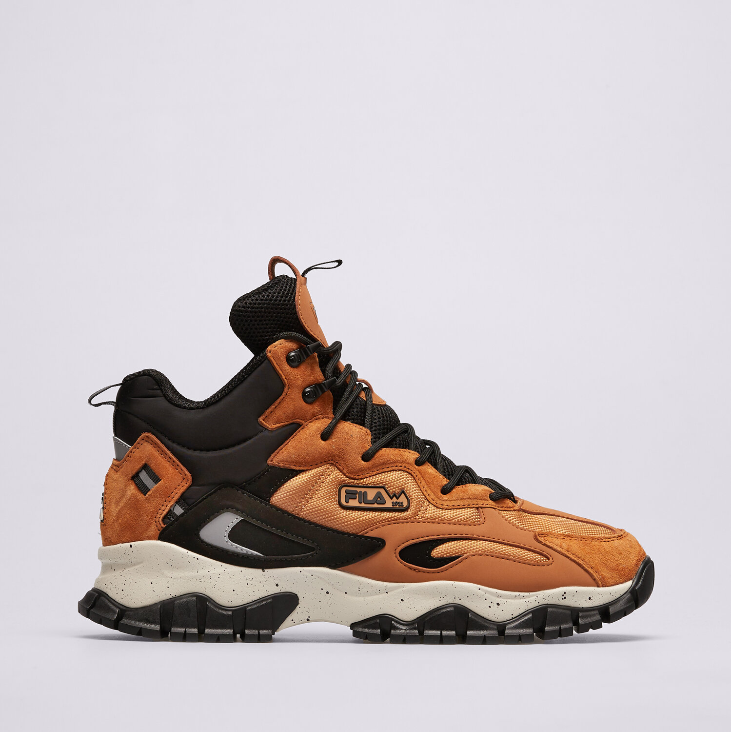 Buty zimowe sportowe męskie FILA RAY TRACER TR 2 MID 1RM02876-702 BRĄZOWY