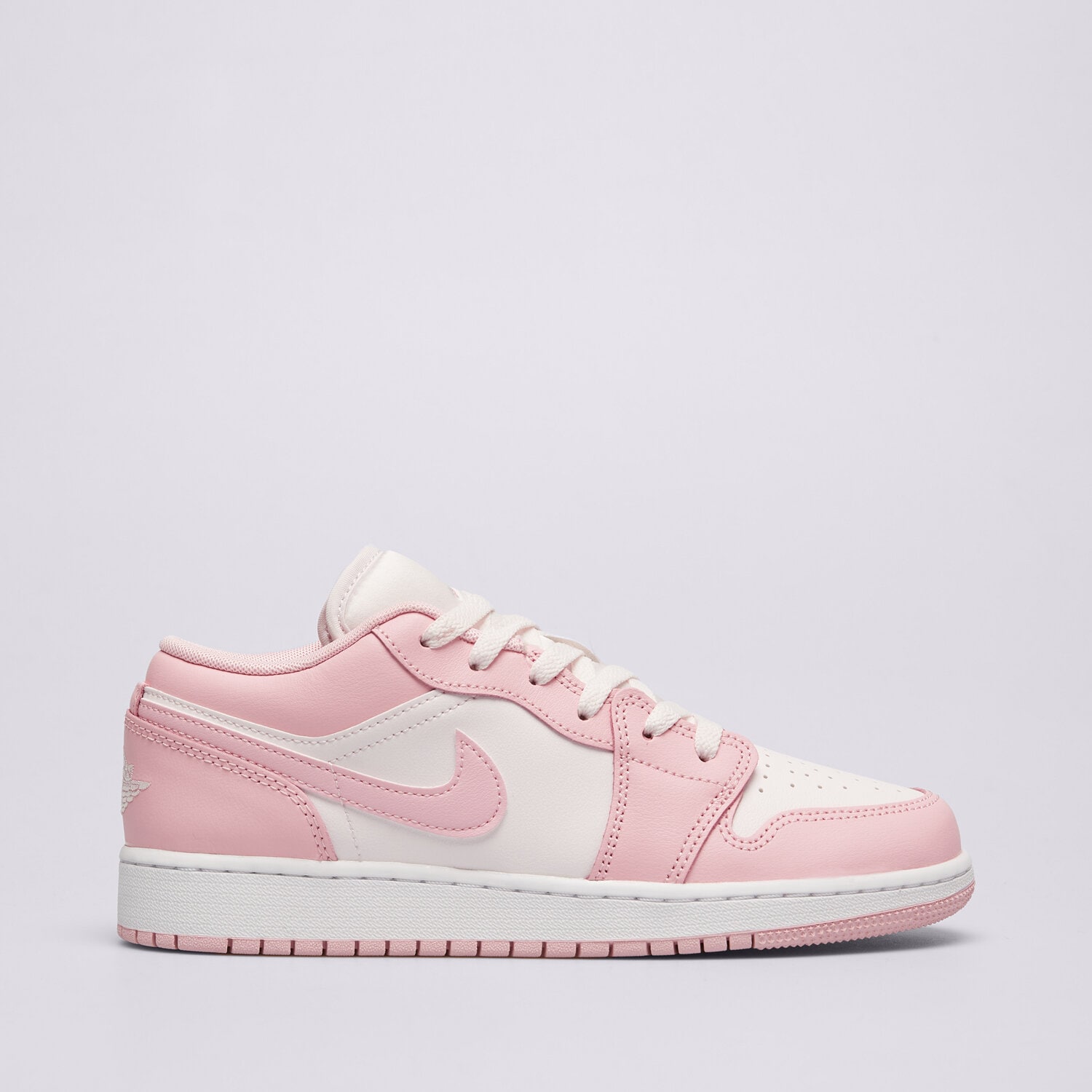 Buty sneakersy dla dzieci AIR JORDAN 1 LOW  553560-614 RÓŻOWY