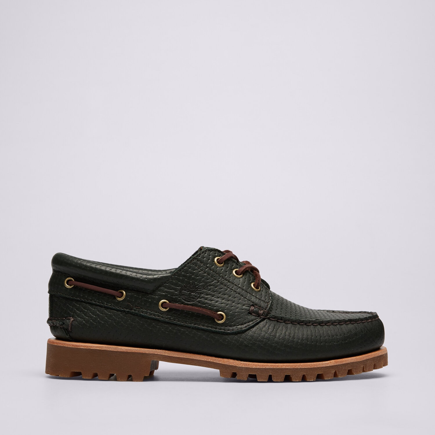 Buty męskie Casual TIMBERLAND AUTHENTIC BOAT SHOE TB0A2PDQEEQ1 ZIELONY