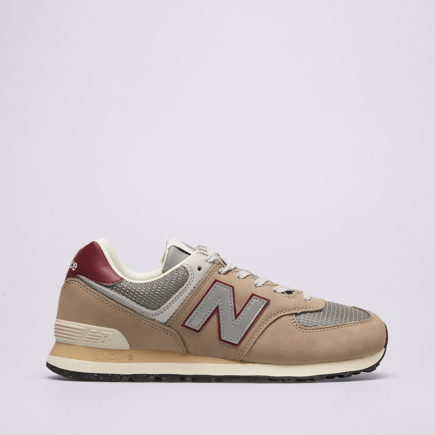 Buty sneakersy męskie NEW BALANCE 574  U574SKB SZARY