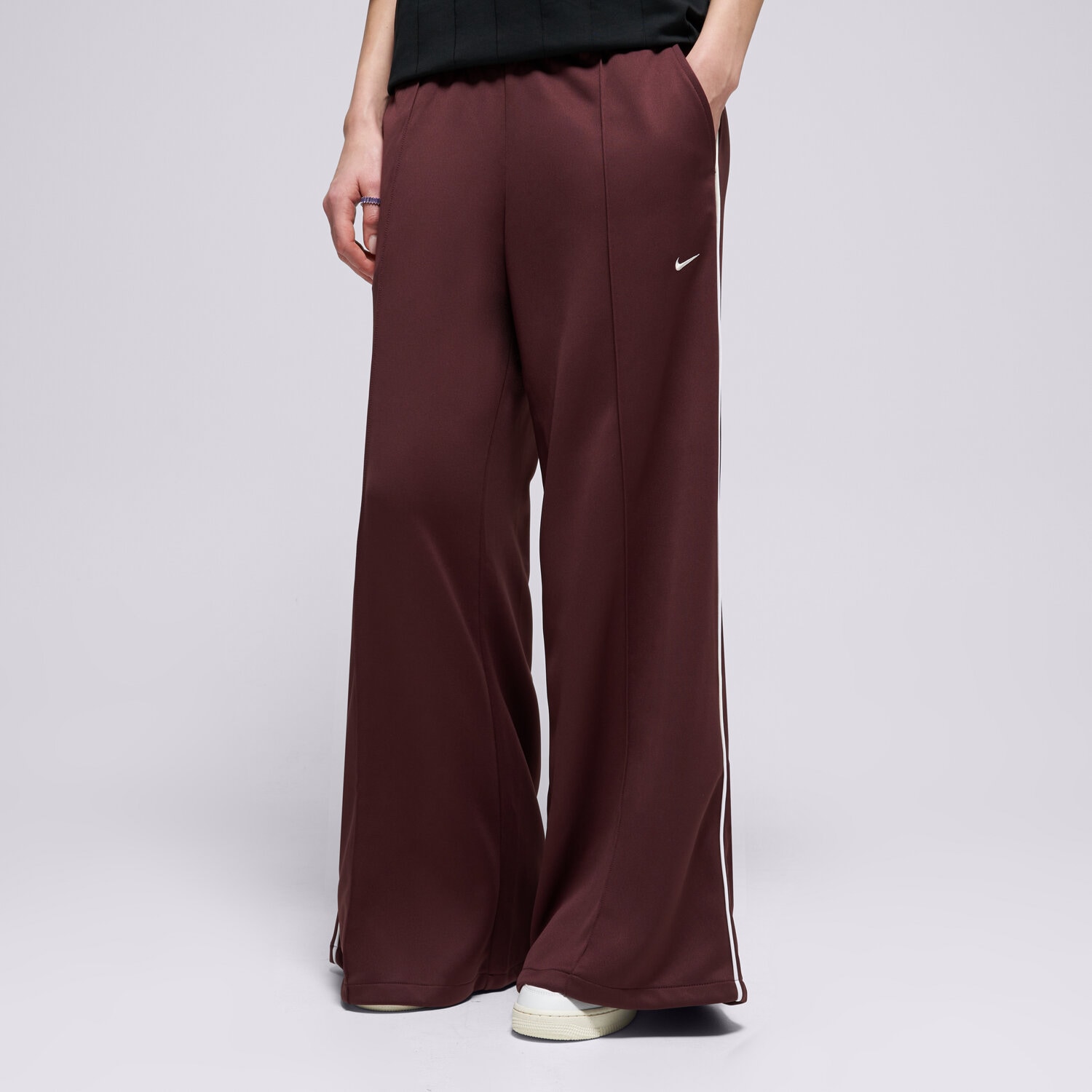 Spodnie sportowe damskie NIKE SPODNIE W NSW WIDE LEG TRACK PNT IH8514-652 BORDOWY