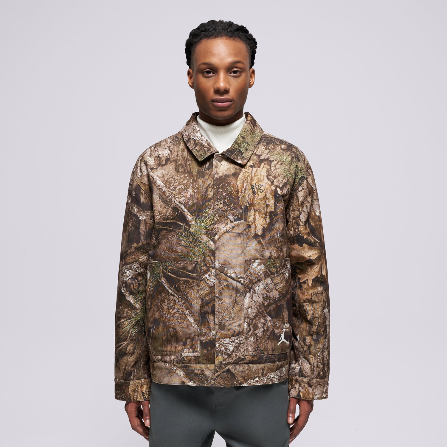 Kurtka zimowa męska JORDAN KURTKA ZIMOWA M J FLT CHI JKT RLT HV0649-222 MULTICOLOR