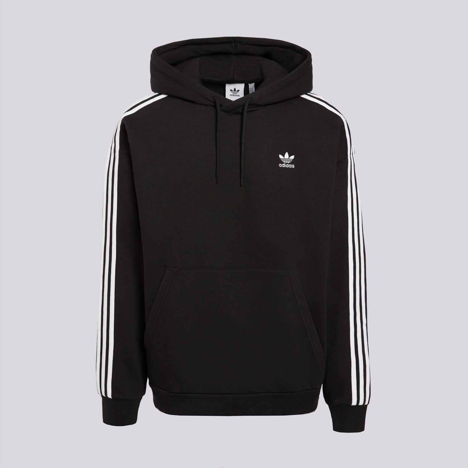 Bluza męska ADIDAS BLUZA Z KAPTUREM BAGGY HOODIE JC6251 CZARNY