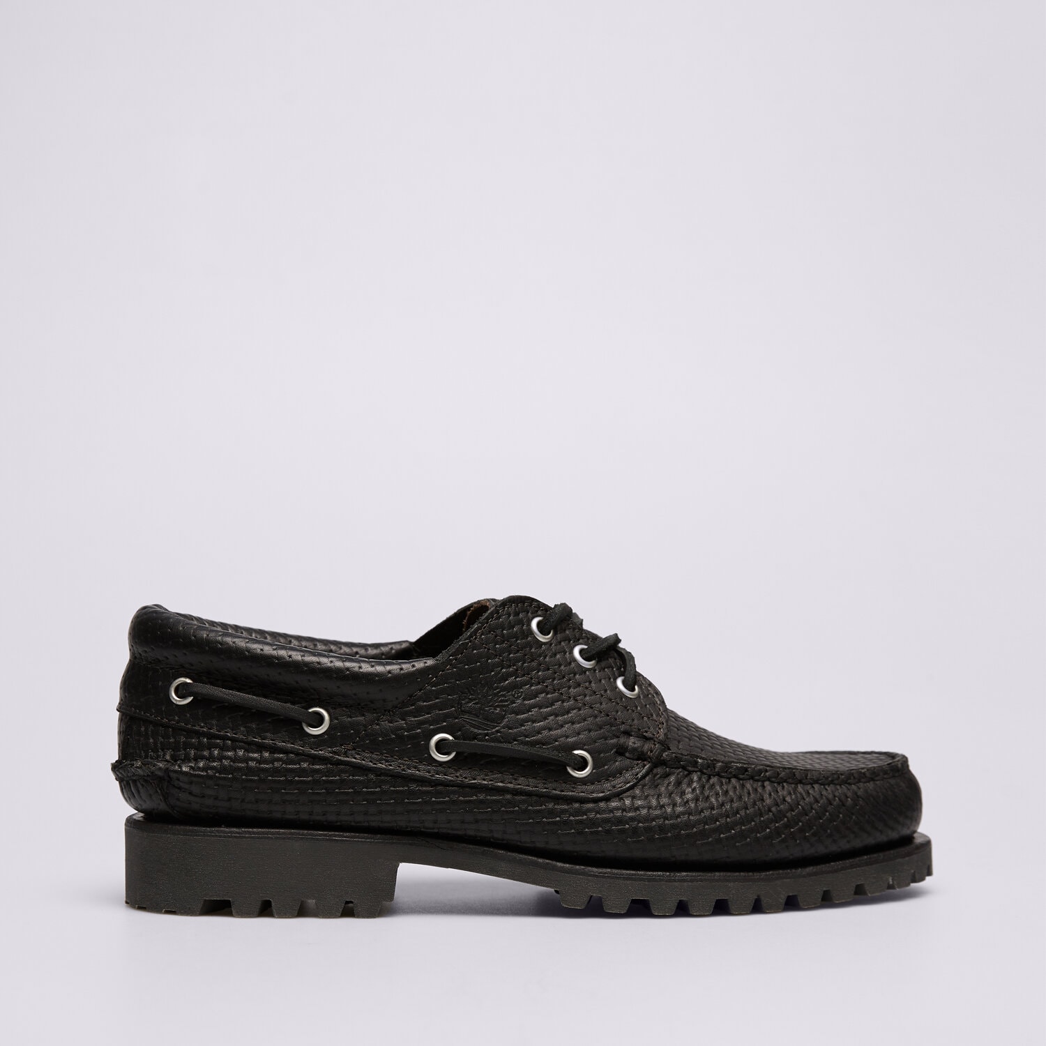 Buty męskie Casual TIMBERLAND AUTHENTIC BOAT SHOE TB0A2PDQA3L1 CZARNY