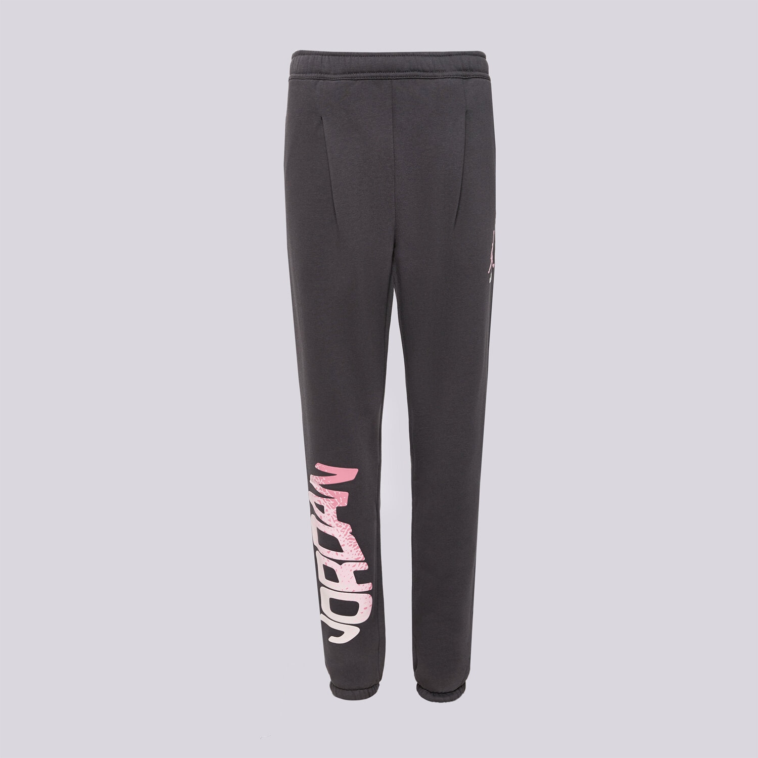 Sportowe spodnie dziecięce JORDAN SPODNIE JUMPMAN CLUB PLEATED FLC PANT GIRL 45F412-G0T CZARNY