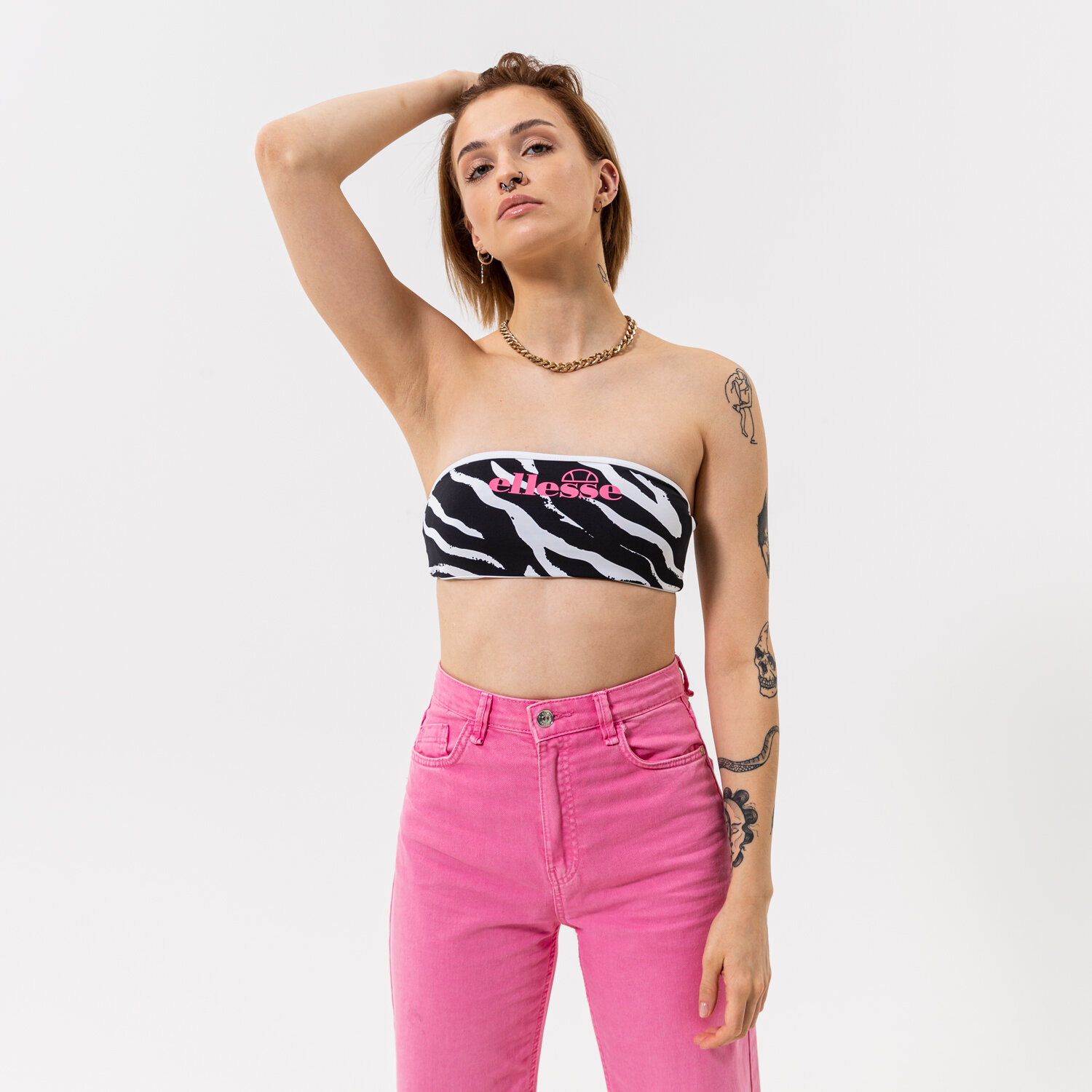 ELLESSE ZBR STRÓJ KĄPIELOWY BODY D ELWWBODY MULTICOLOR