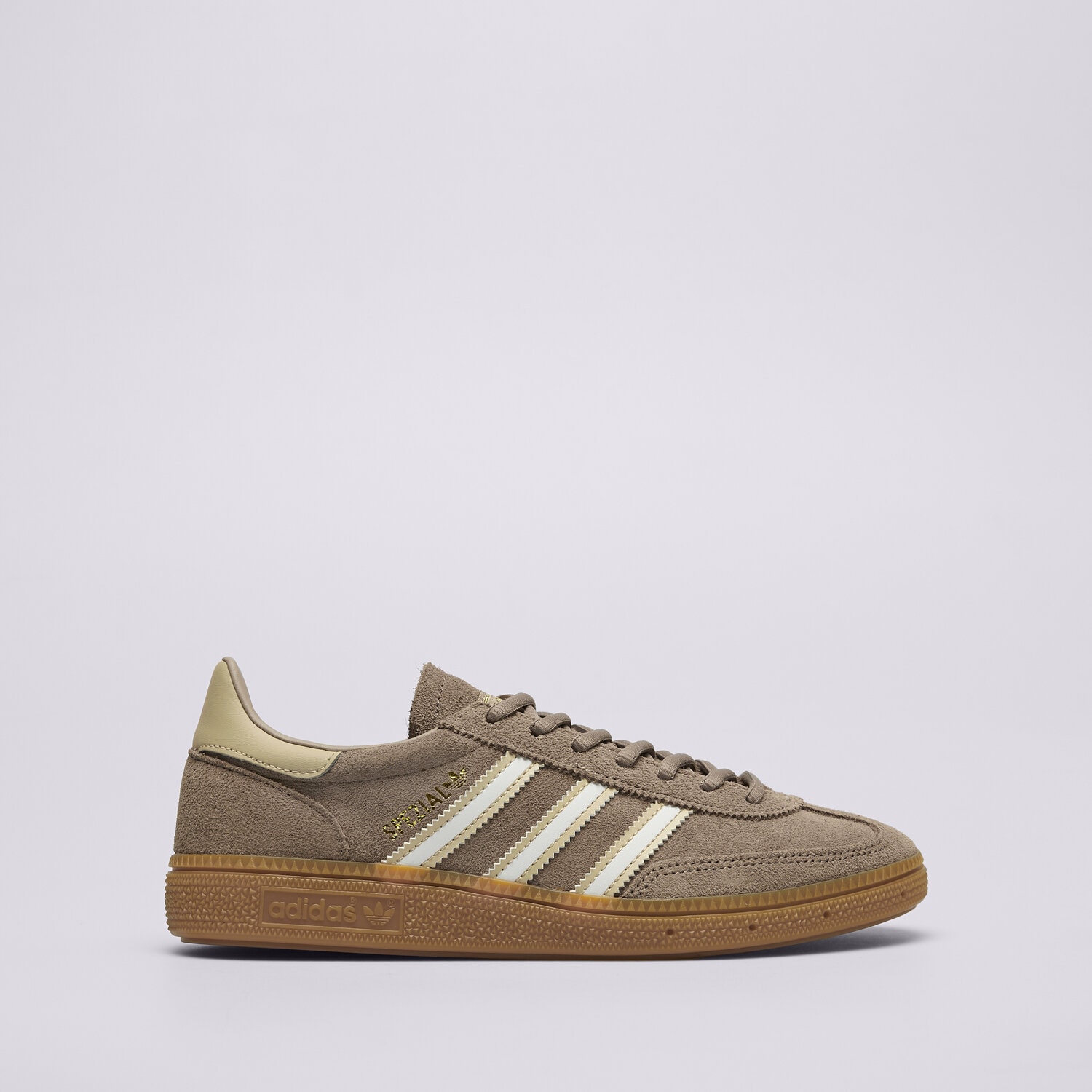 Buty sneakersy dla dzieci ADIDAS HANDBALL SPEZIAL J JI0453 BRĄZOWY