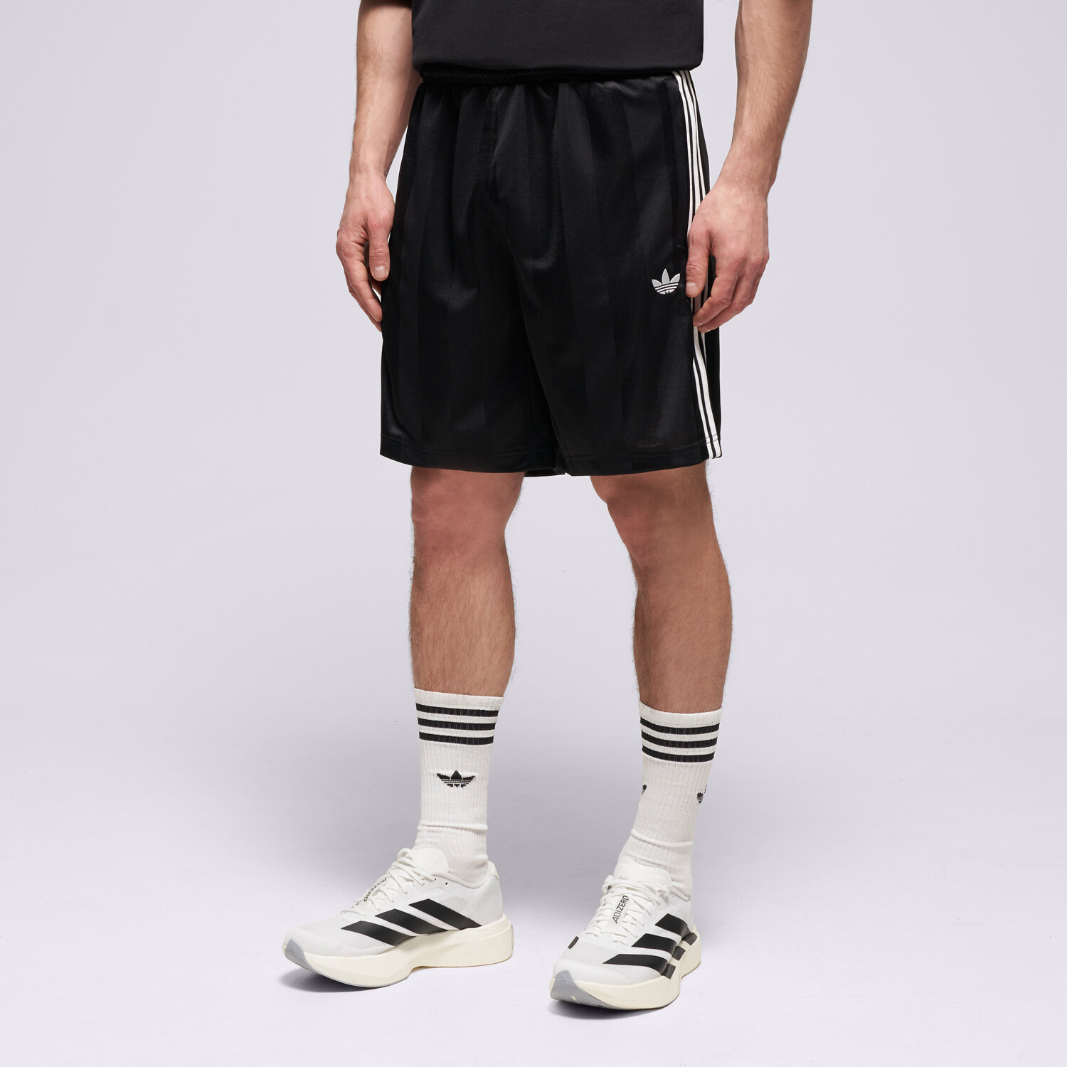 Krótkie spodenki, szorty męskie ADIDAS SZORTY 3S OS SHO KE3594 CZARNY