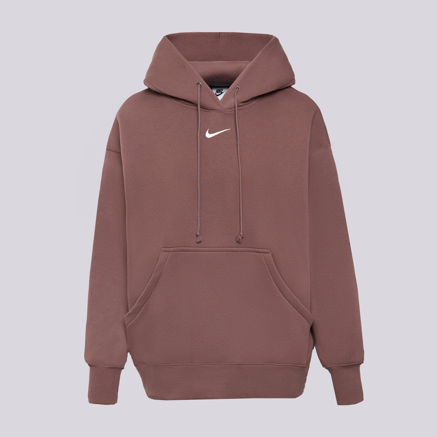 Bluza damska NIKE BLUZA Z KAPTUREM PHNX FLC OS HOODIE W NSW DQ5860-502 BRĄZOWY