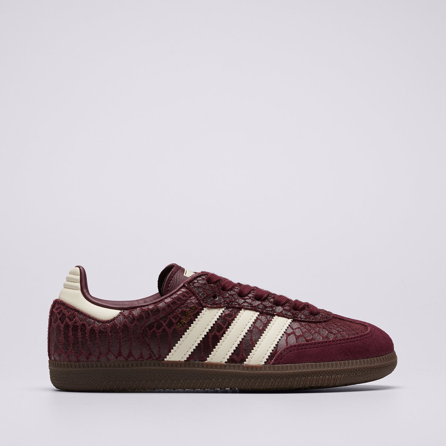 Buty sneakersy damskie ADIDAS SAMBA OG W IH3979 BORDOWY