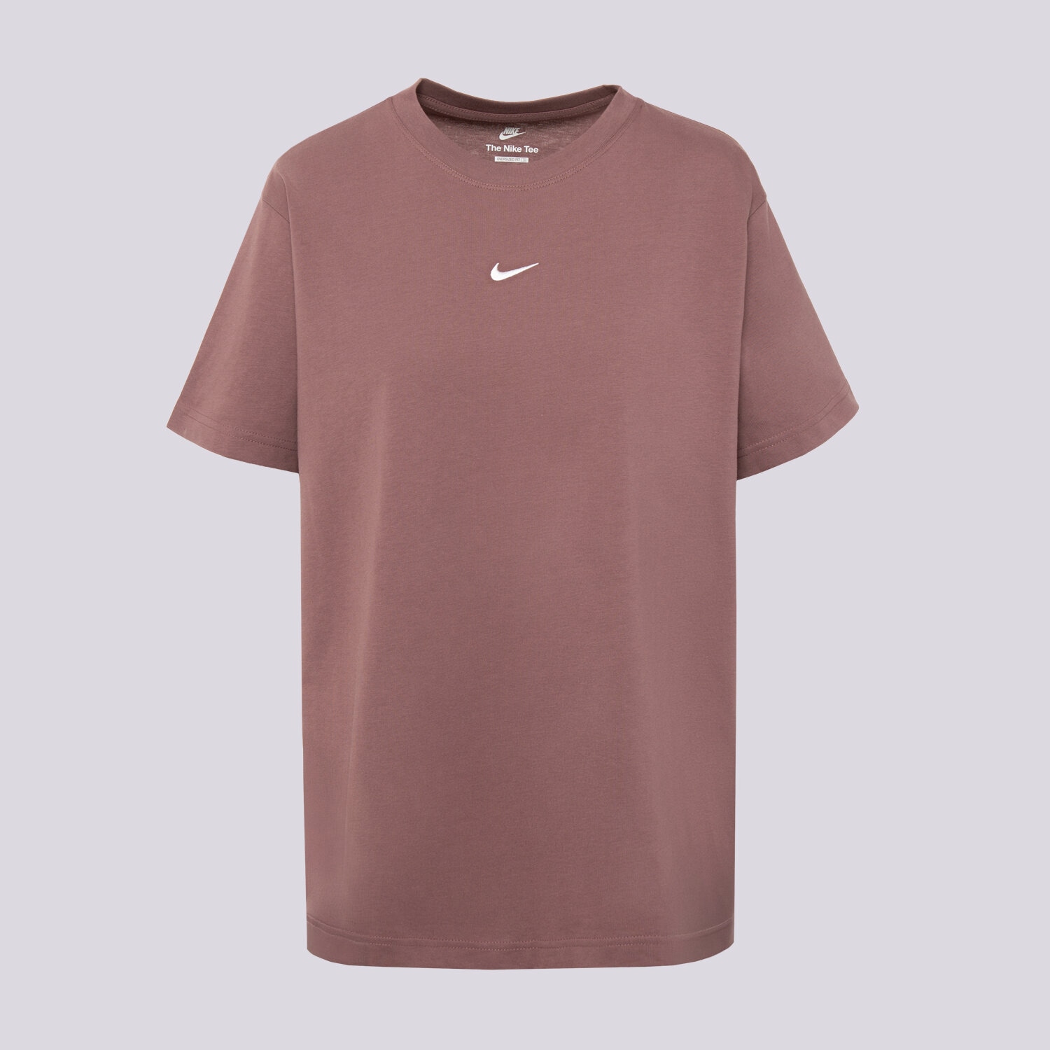 Koszulka, t-shirt damski NIKE T-SHIRT CLASSIC SS TEE W NSW IH7601-502 BRĄZOWY