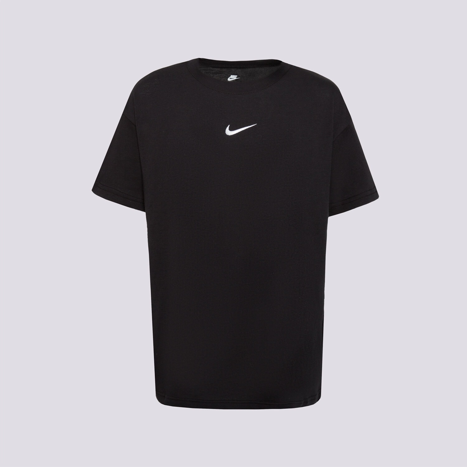 Koszulka, t-shirt dla dzieci NIKE T-SHIRT G NSW TEE BOY ESSNTL LBR G FZ5539-010 CZARNY