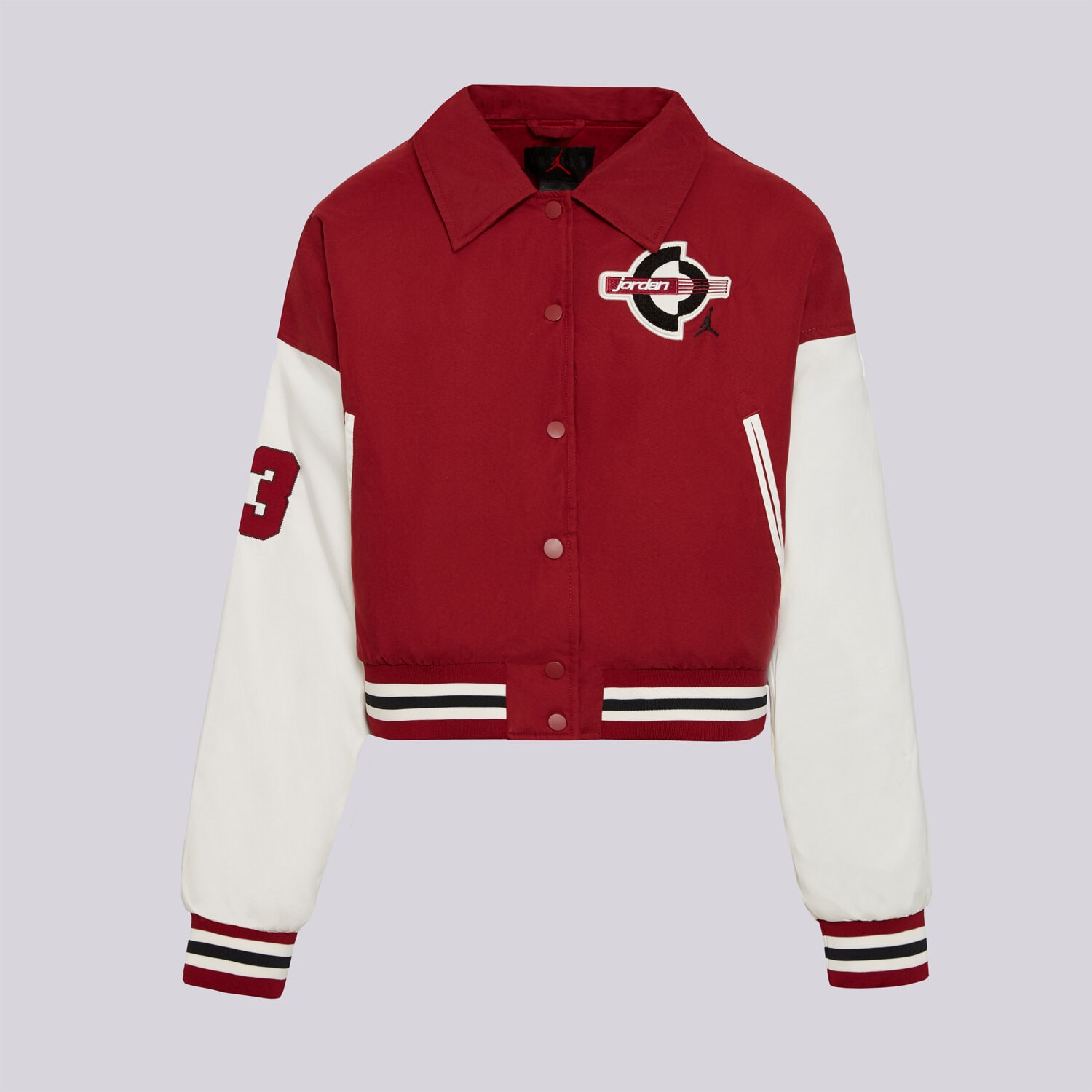 Kurtka wiosenna / jesienna damska JORDAN KURTKA W J BRK VARSITY JKT FILL HV0403-677 BORDOWY